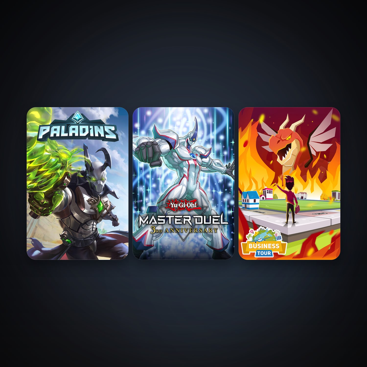 Business Tour - Board Game with Online Multiplayer + Paladins, 3 games, clean — HabibiAccounts