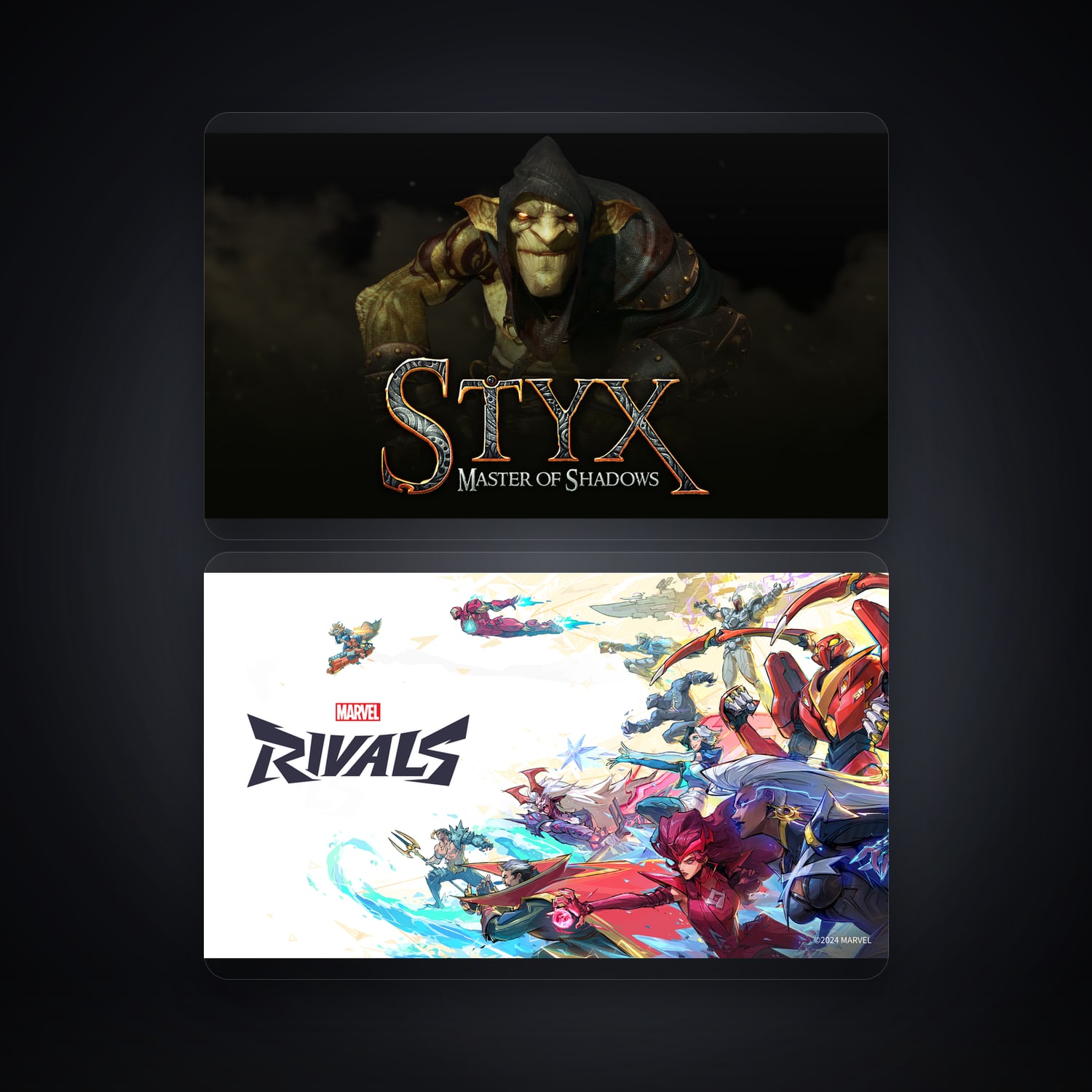 Epic Styx: Master of Shadows + Marvel Rivals — IN — HabibiAccounts