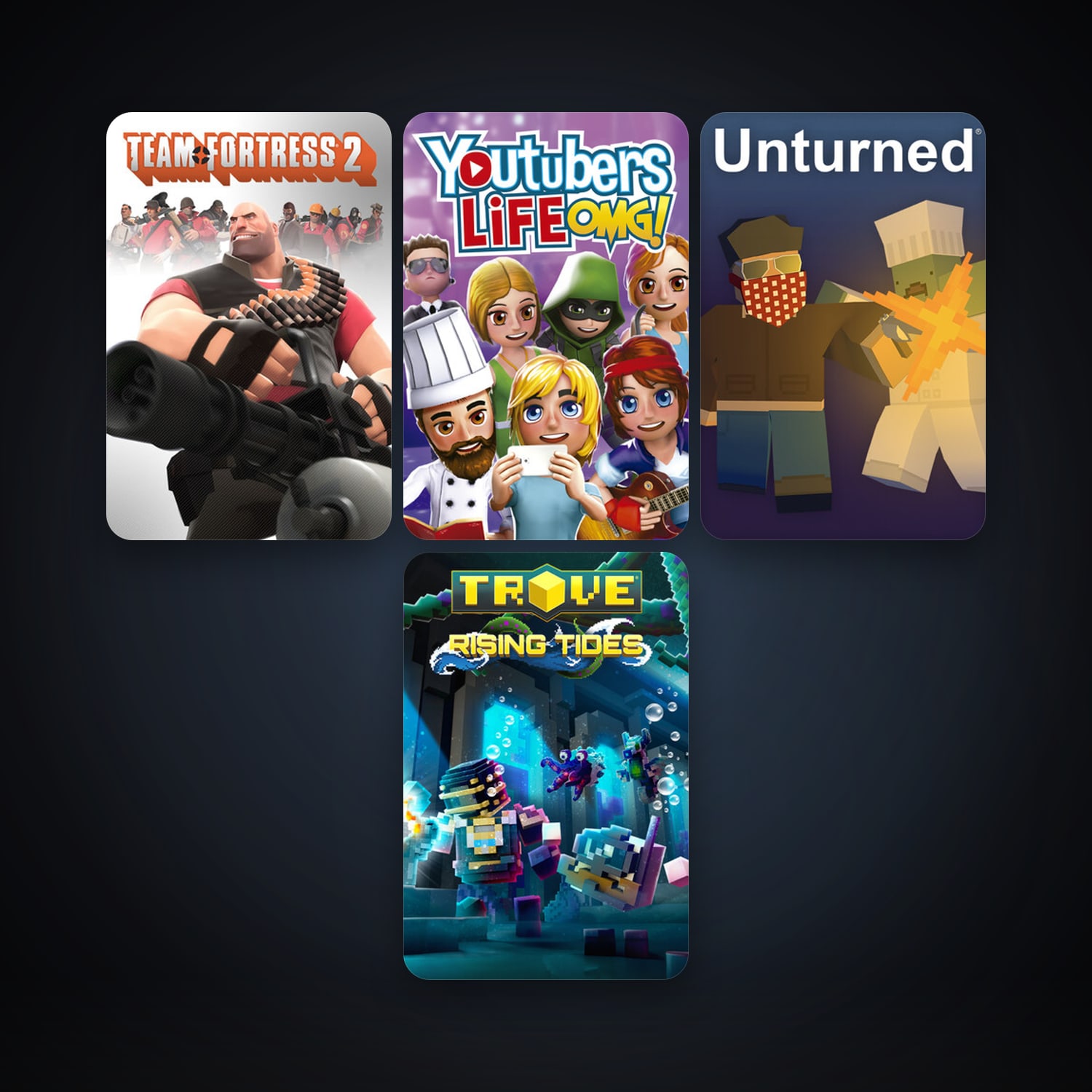 Youtubers Life & Unturned | Clean — HabibiAccounts
