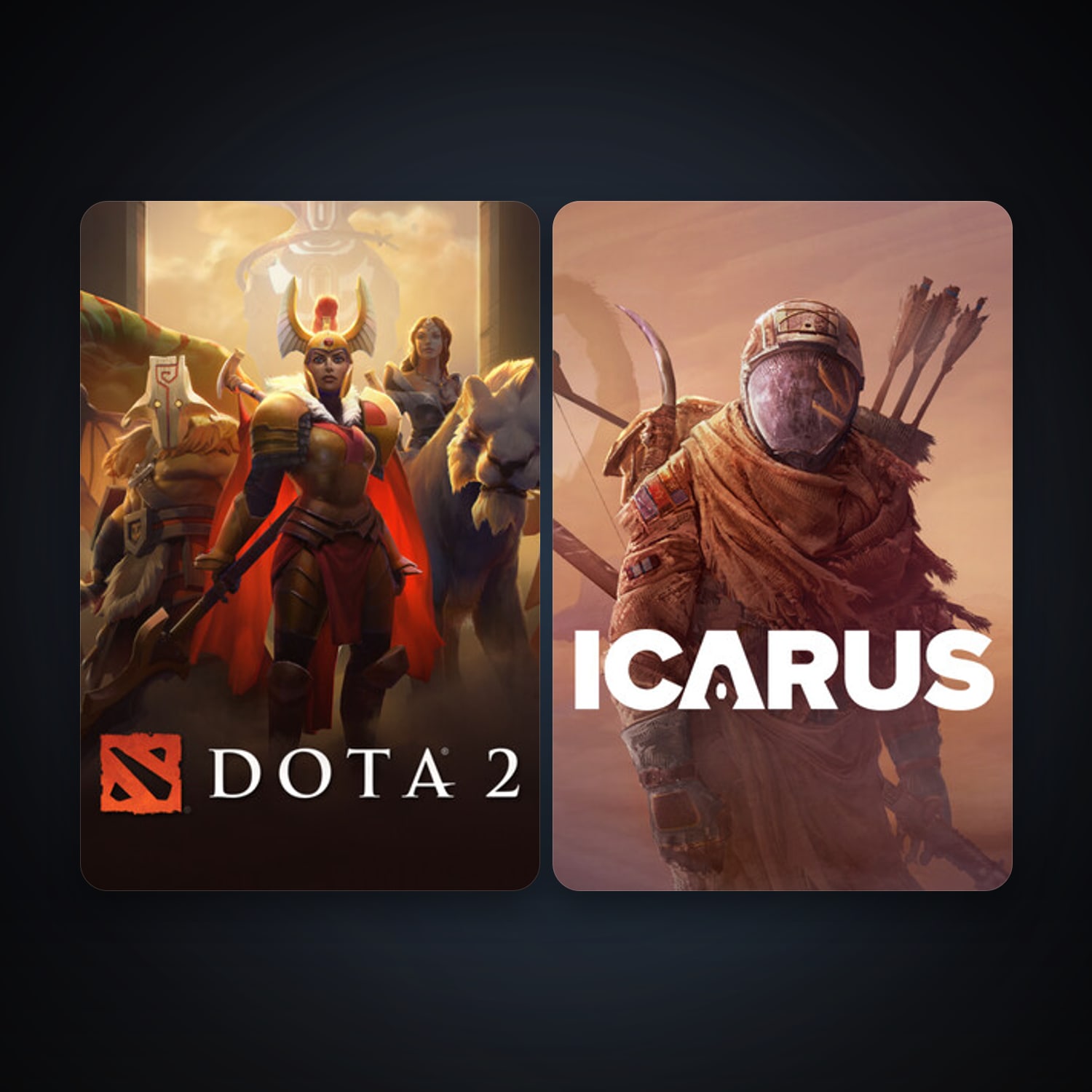 ICARUS & Dota 2 — HabibiAccounts