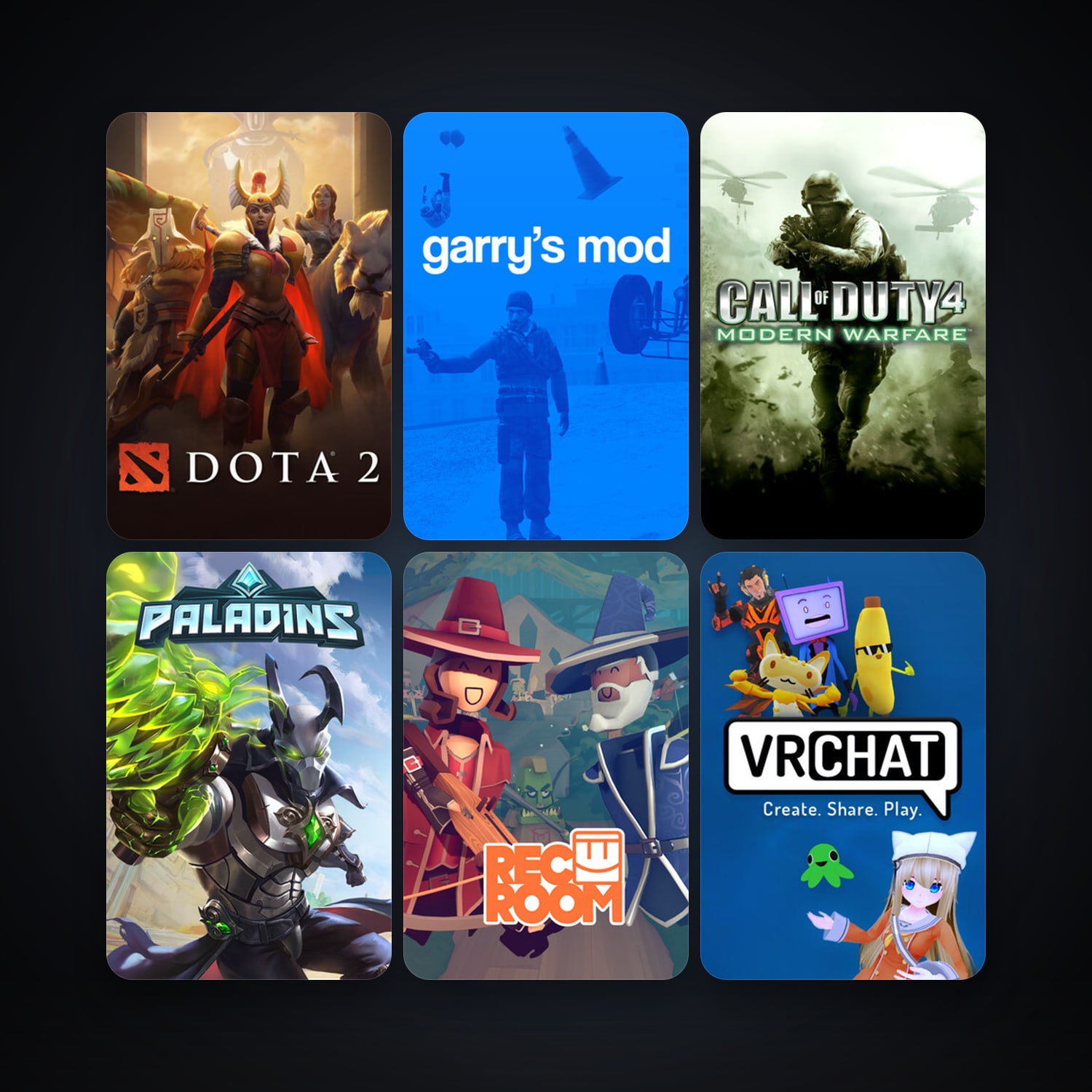 Dota 2 + Garry's Mod, 55 games, Steam 10, clean — HabibiAccounts