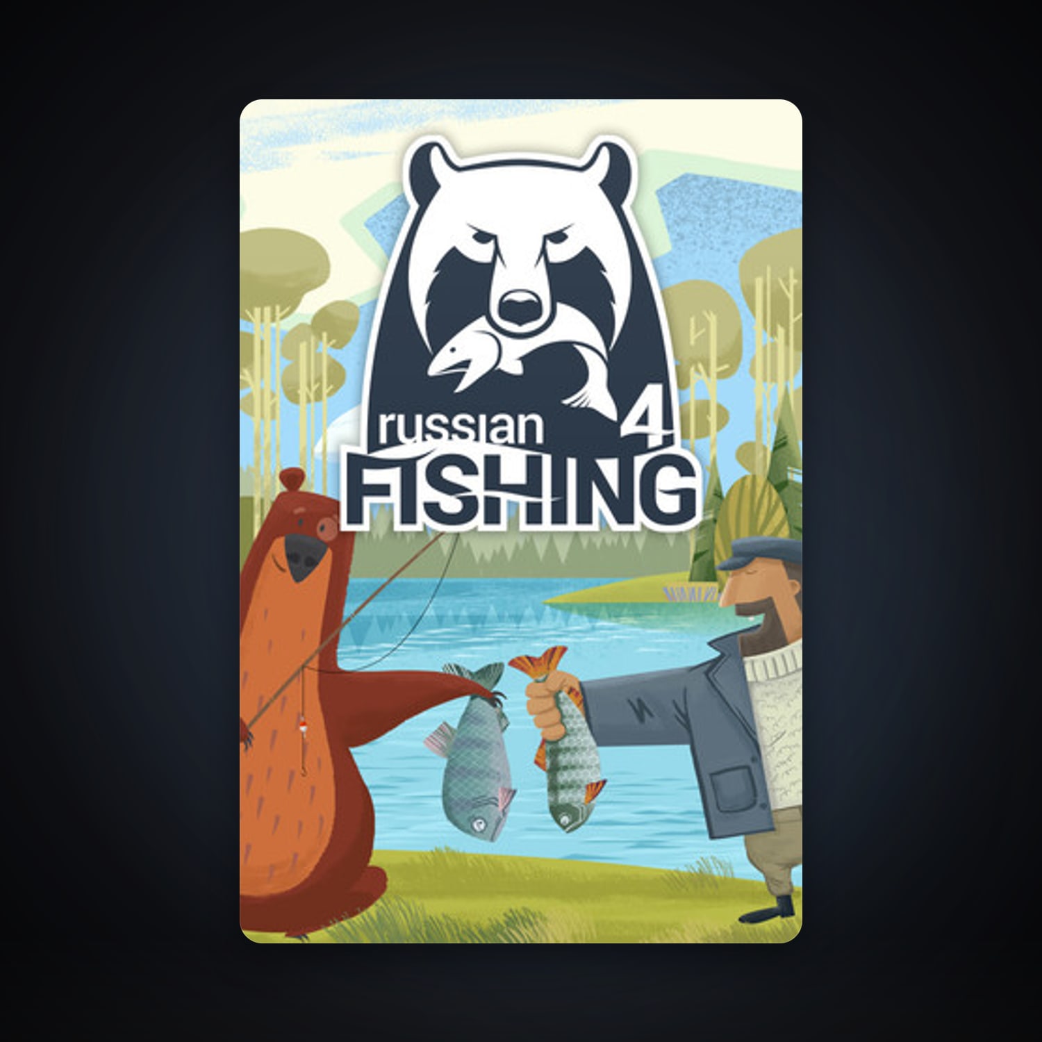 Russian Fishing 4, 2 games, clean — HabibiAccounts