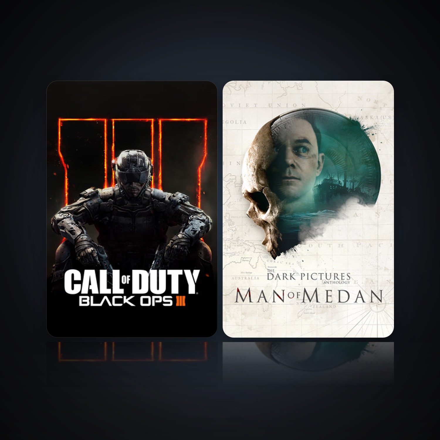 Call of Duty: Black Ops III & The Dark Pictures Anthology: Man of Medan — HabibiAccounts