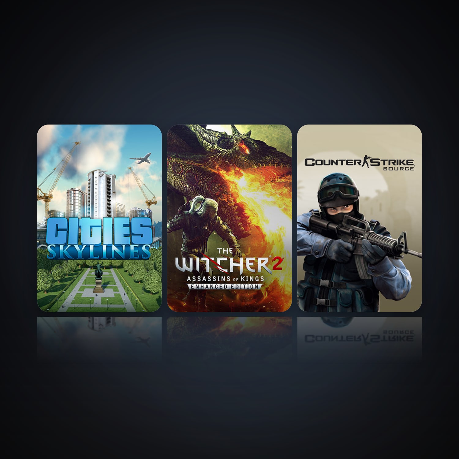 Cities: Skylines & The Witcher 2: Assassins of Kings Enhanced Edition — HabibiAccounts