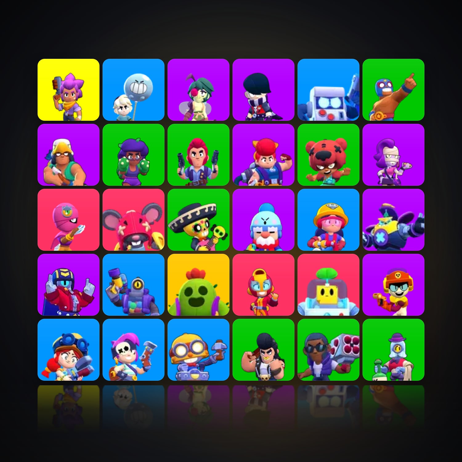 30 Brawlers | 2.8K Trophies — HabibiAccounts