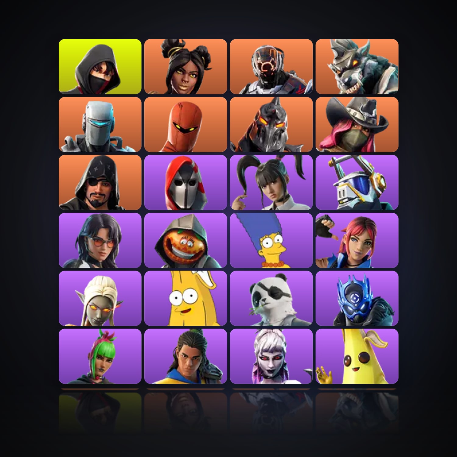 Fortnite | 49 Skins | 200 V-Bucks | Level 1063 | 1.1K Wins — HabibiAccounts