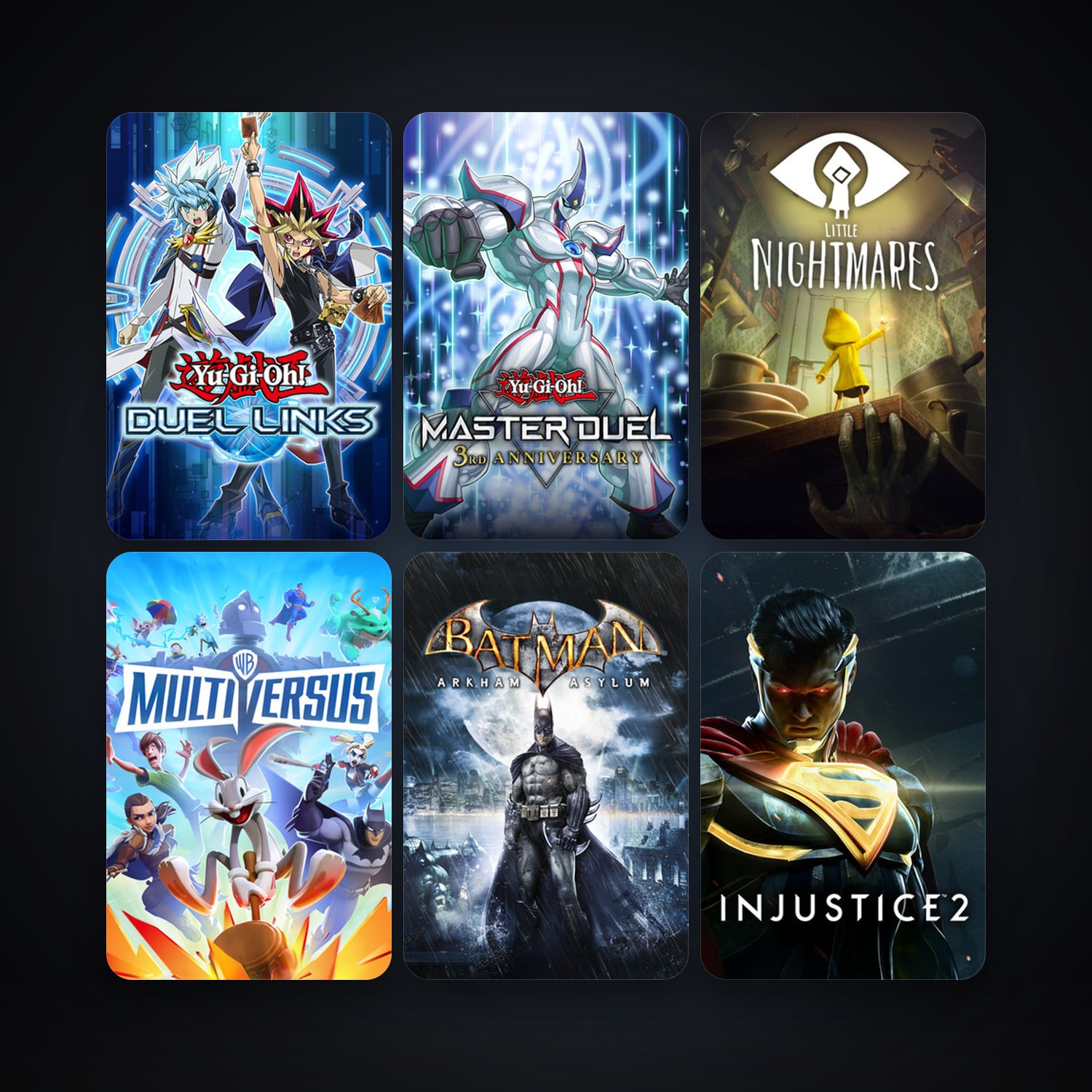Batman: Arkham Asylum Game of the Year Edition + Little Nightmares, 11 games, clean — HabibiAccounts