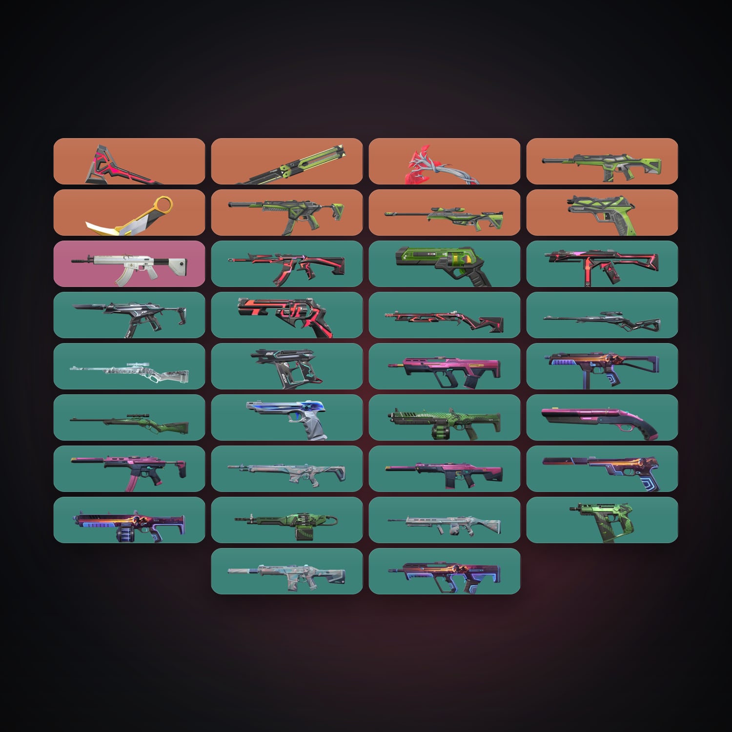 EU Silver 1 locker — 4 knives, 34 skins, lvl 90 — HabibiAccounts