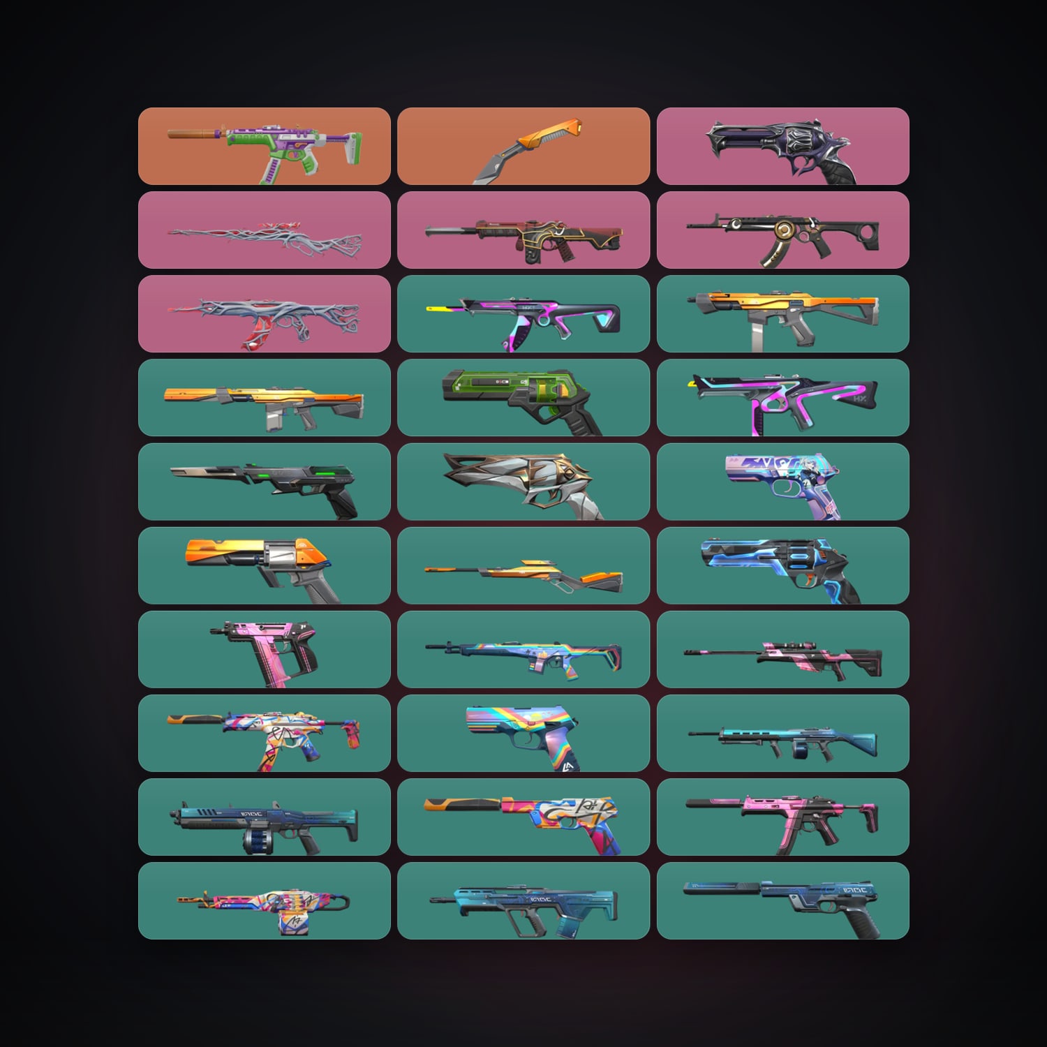 EU Silver 3 locker — 1 knives, 32 skins, lvl 146 — HabibiAccounts