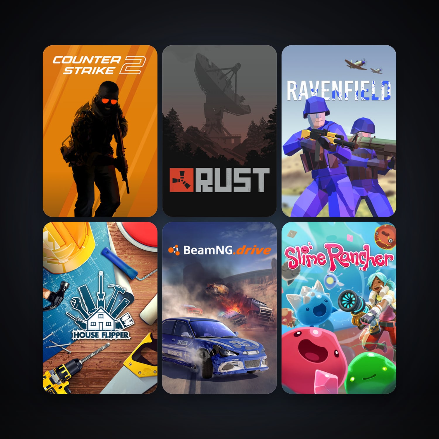 CS2 Prime + Rust, 31 games, clean — HabibiAccounts