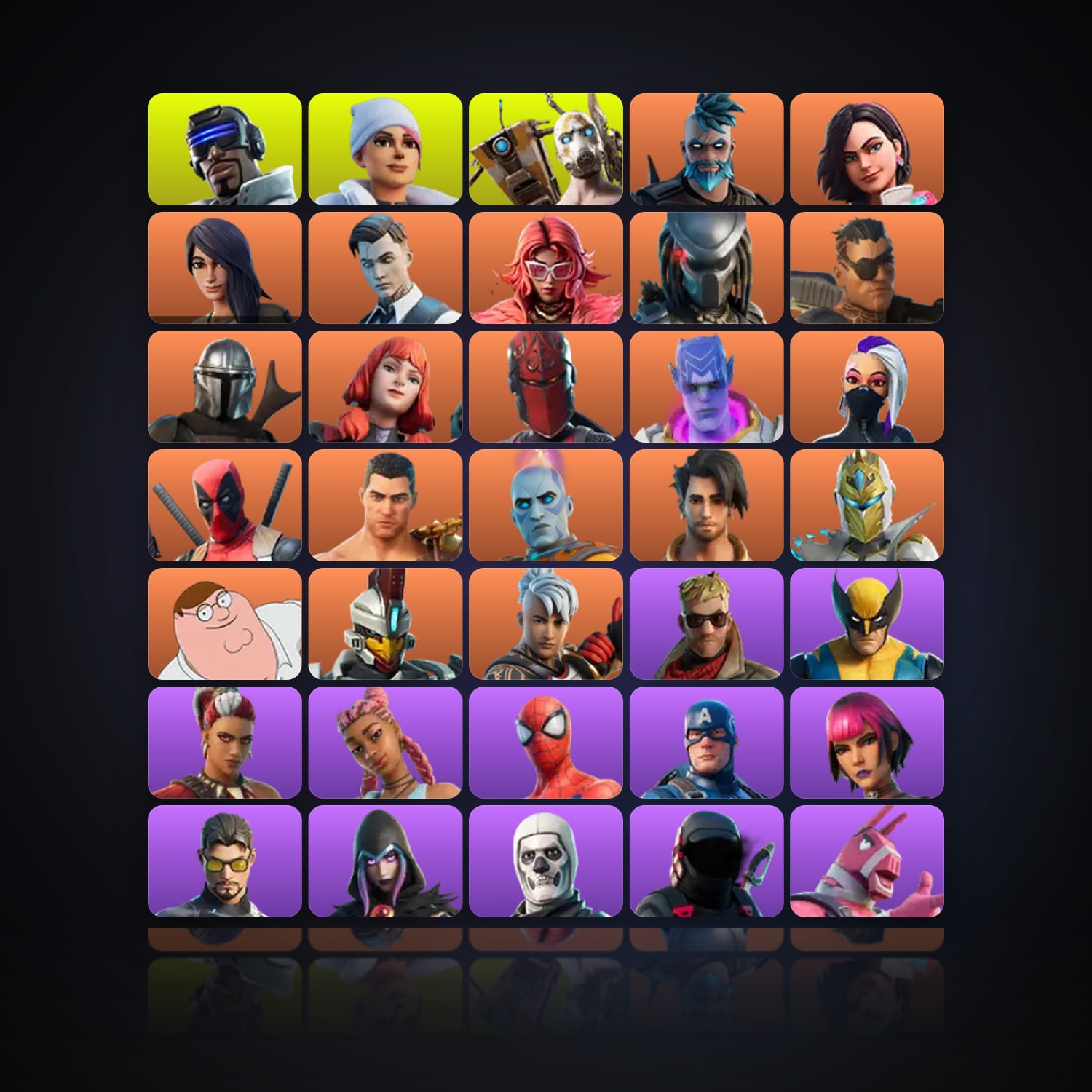 Fortnite | 111 Skins | 250 V-Bucks | Level 2471 | 157 Wins — HabibiAccounts