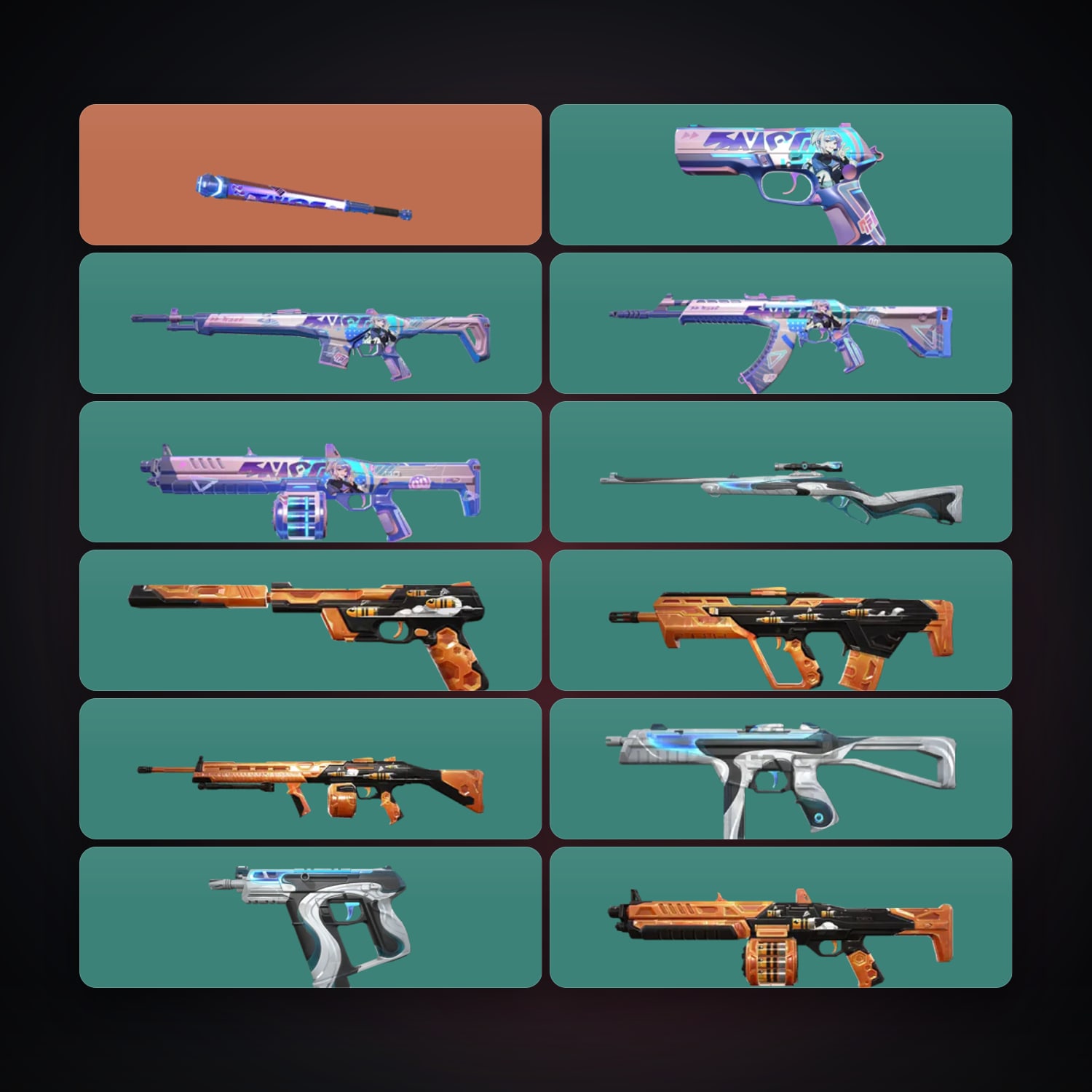 EU Gold 1 locker — 1 knives, 13 skins, lvl 37 — HabibiAccounts