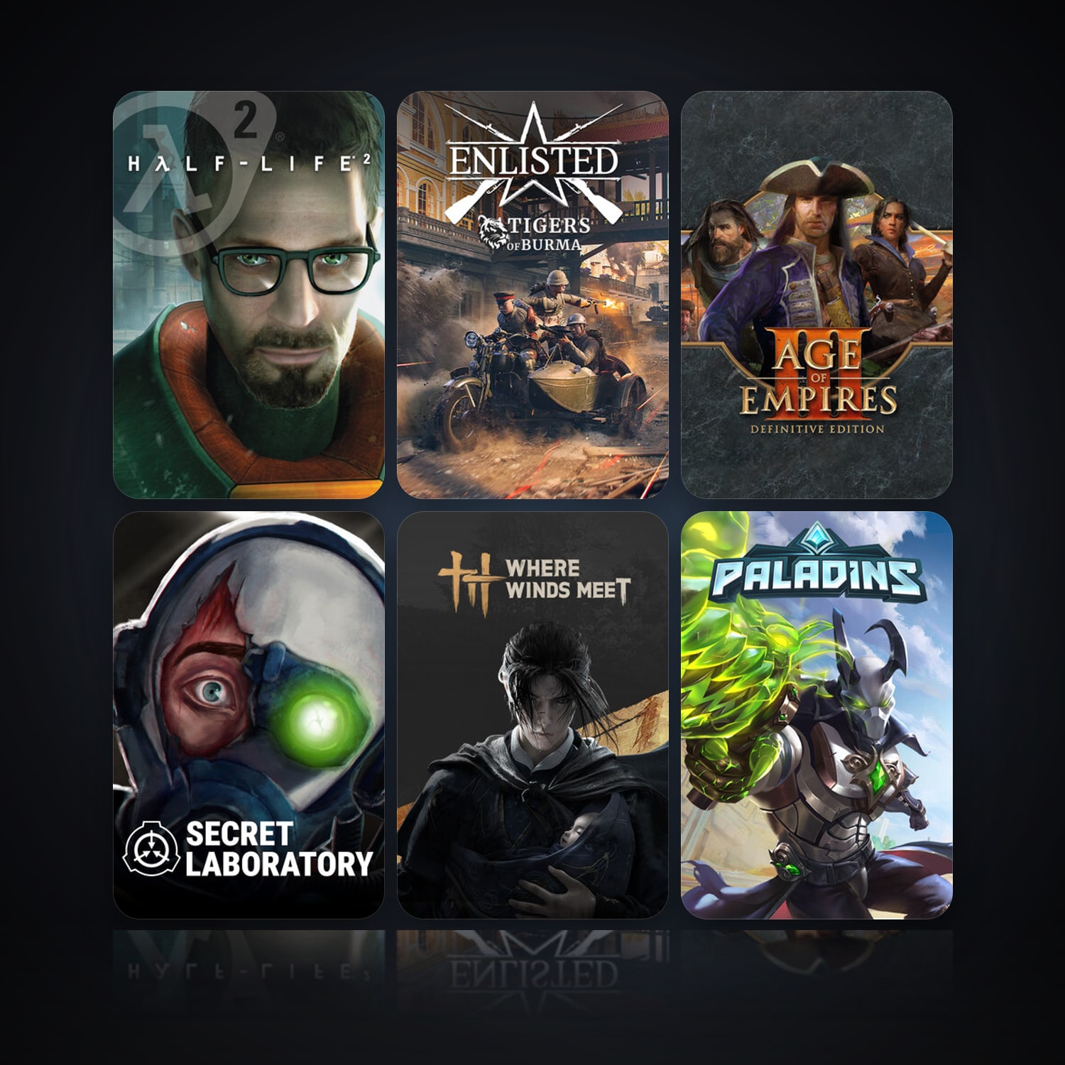 Half-Life 2 & Enlisted | 47 Games | Clean — HabibiAccounts