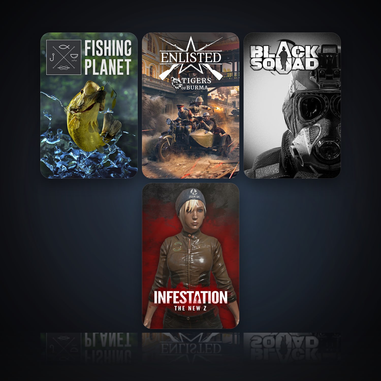 Fishing Planet & Enlisted — HabibiAccounts