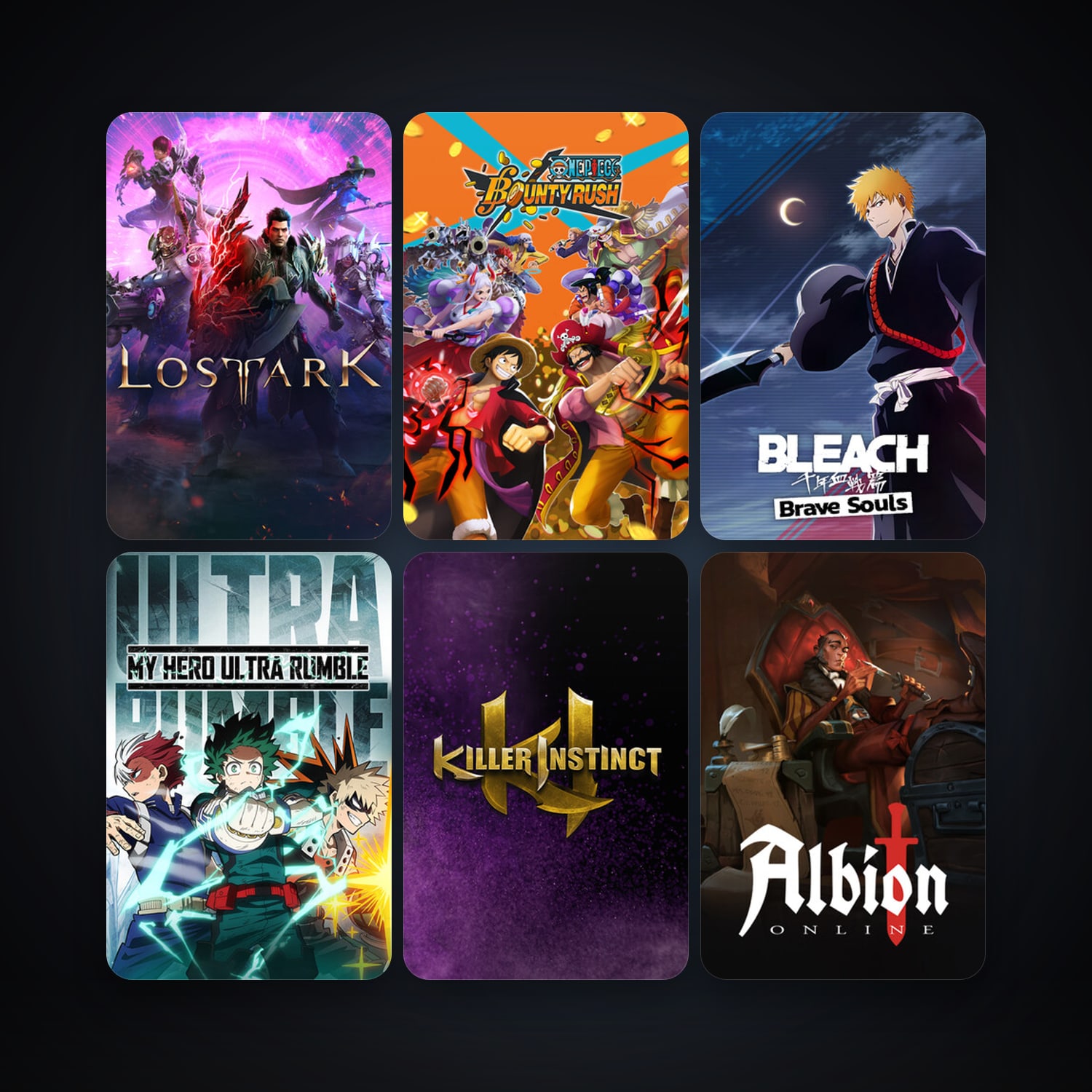 Lost Ark & ONE PIECE Bounty Rush | Clean — HabibiAccounts
