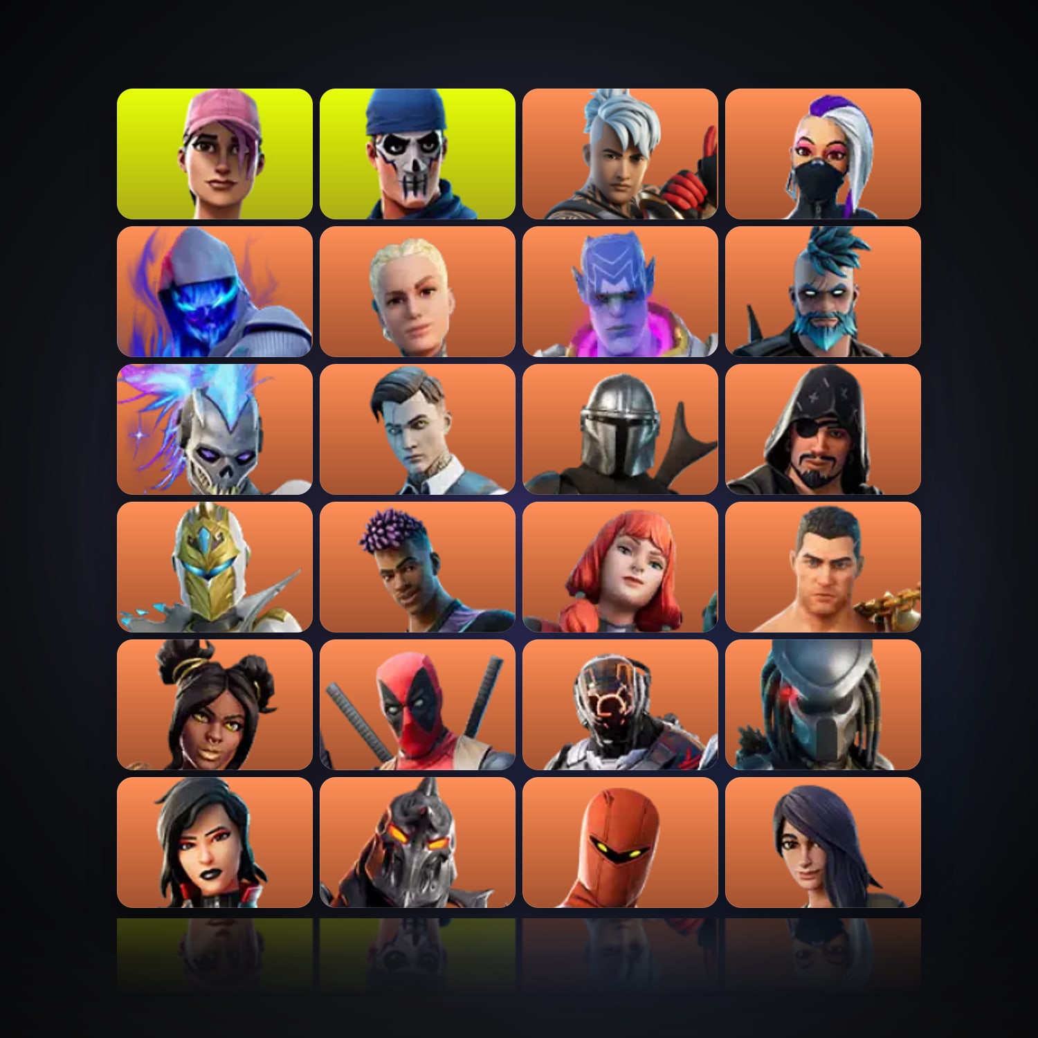Fortnite | 126 Skins | 700 V-Bucks | Level 2163 | 149 Wins — HabibiAccounts