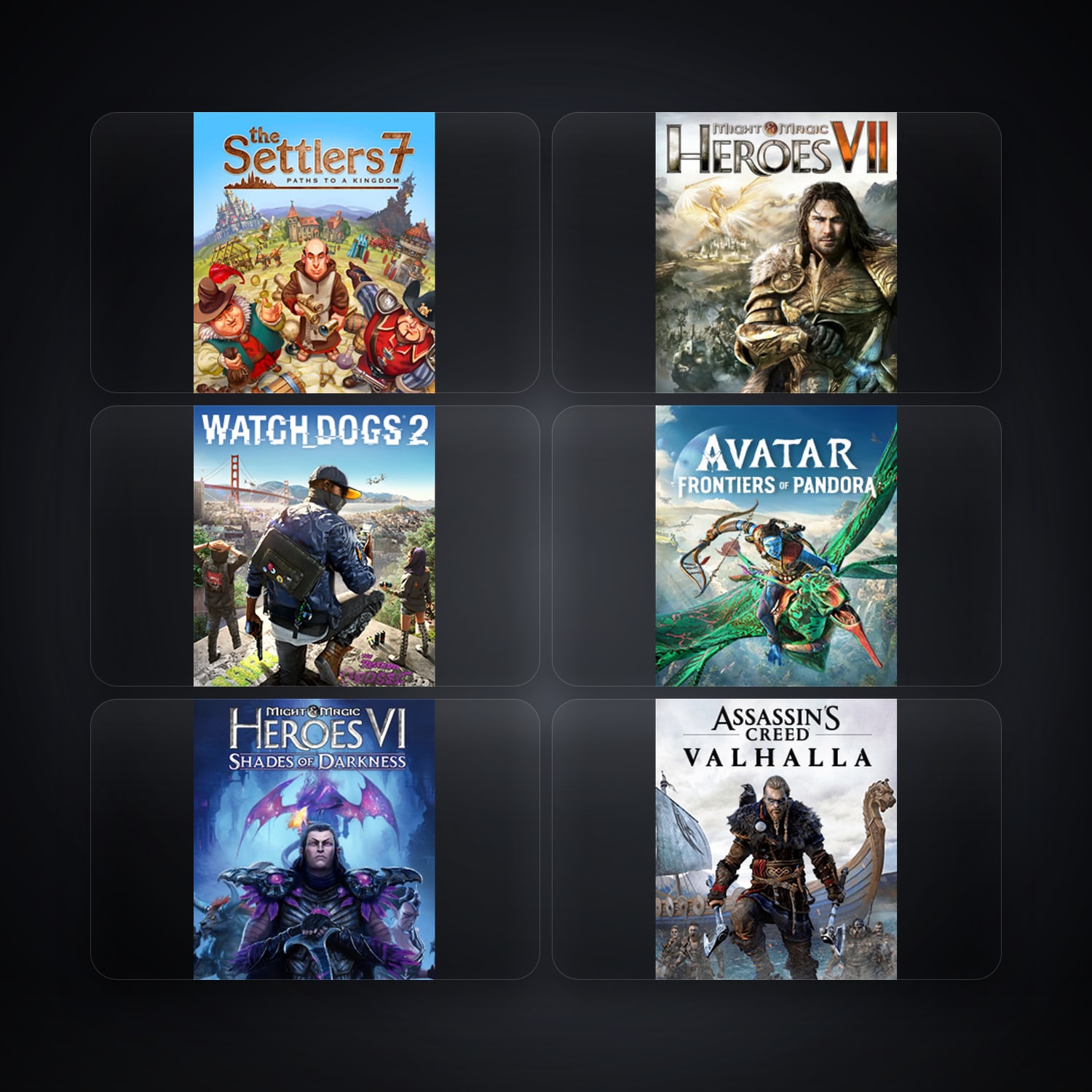 The Settlers 7: Paths to a Kingdom & Might & Magic Heroes VII | 7 Games — HabibiAccounts