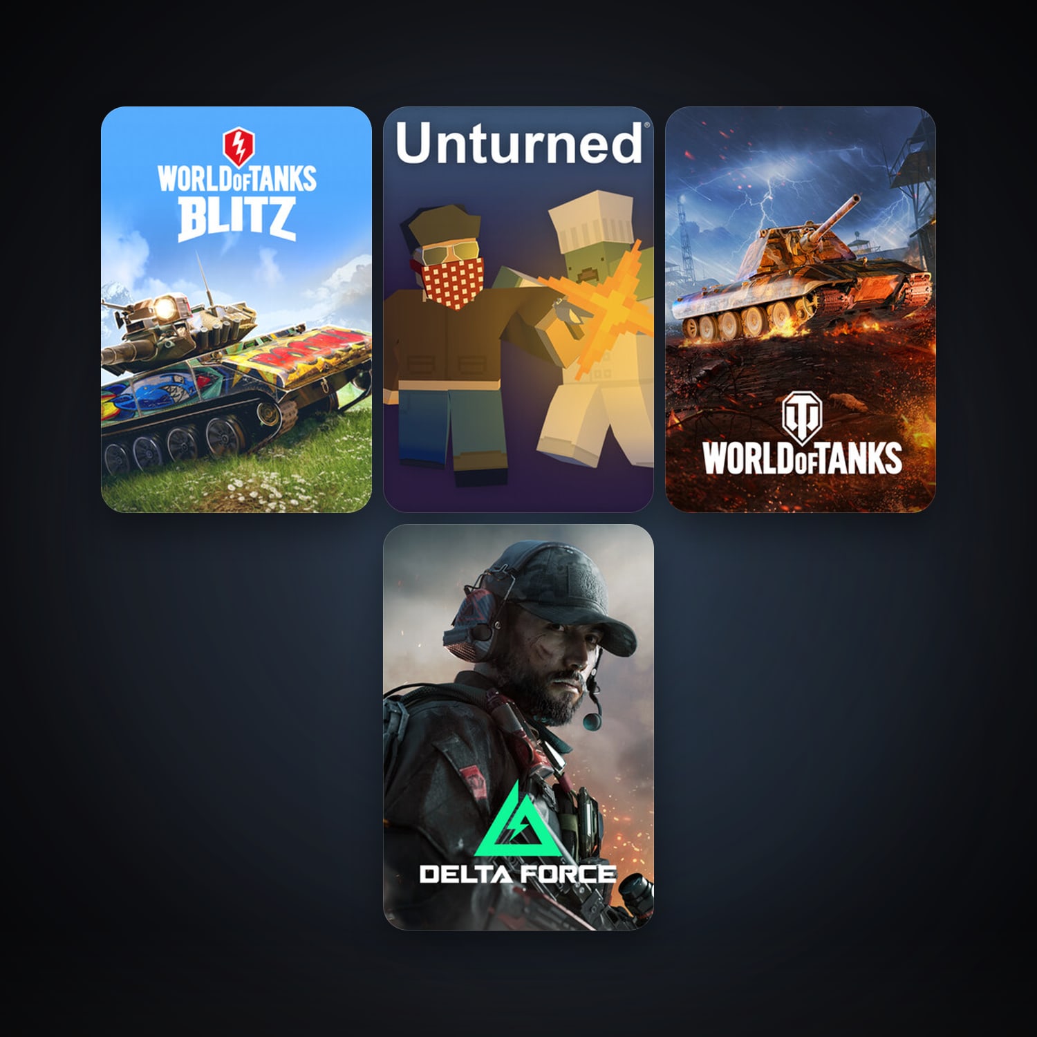 هالحساب ستيم فلين، Unturned وWorld of Tanks Blitz، 7 لعبة، صامد واضح — HabibiAccounts