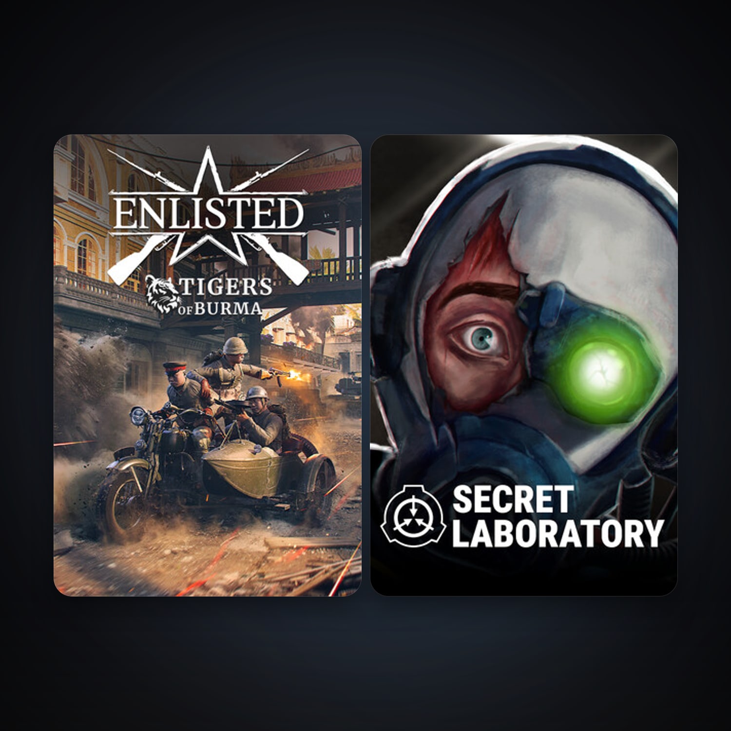 Enlisted & SCP: Secret Laboratory | Clean — HabibiAccounts