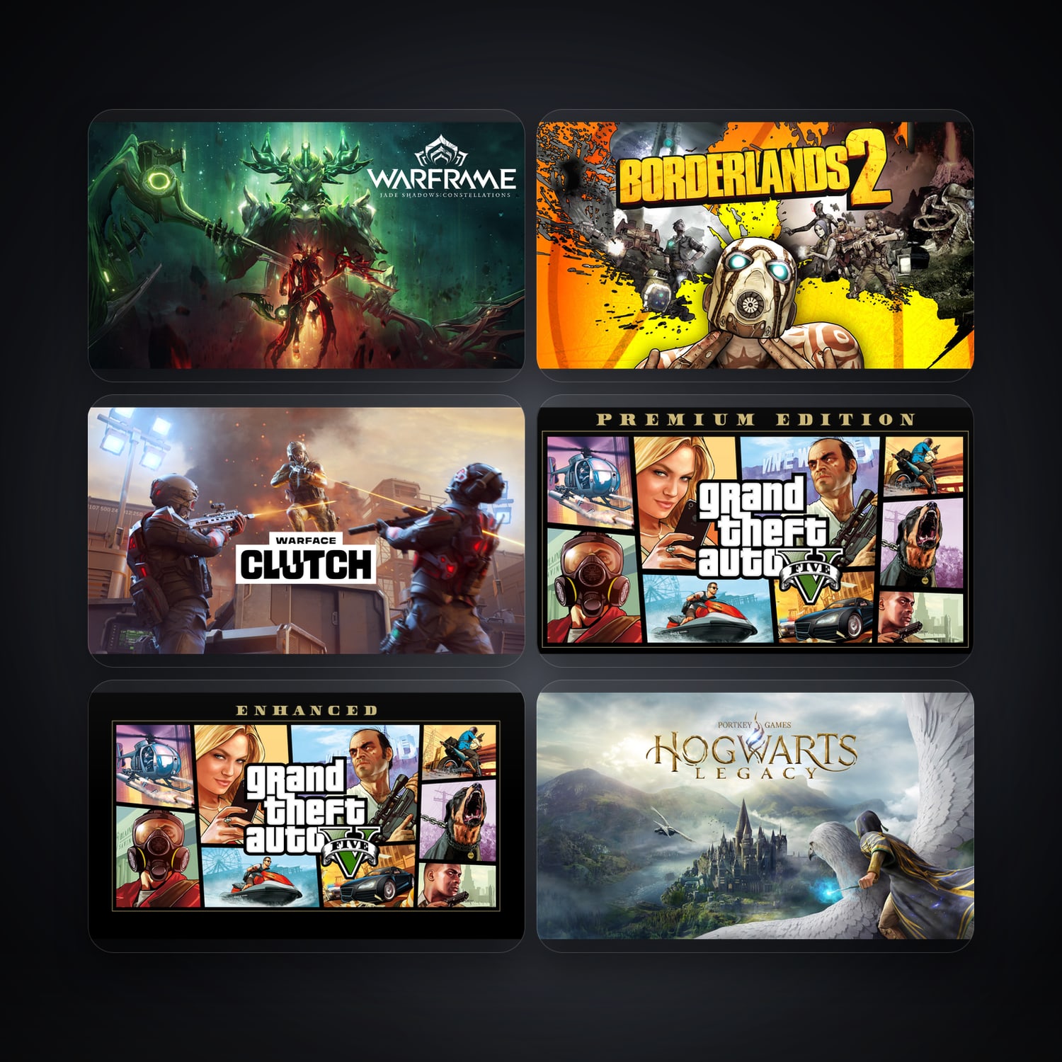 هالحساب إبك فيه Warframe وBorderlands 2، TR، 16 ألعاب — HabibiAccounts