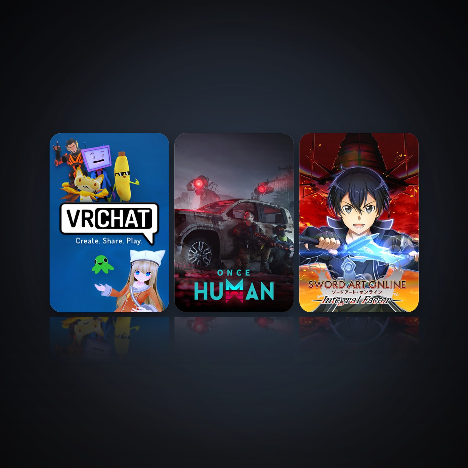 VRChat & Once Human — HabibiAccounts