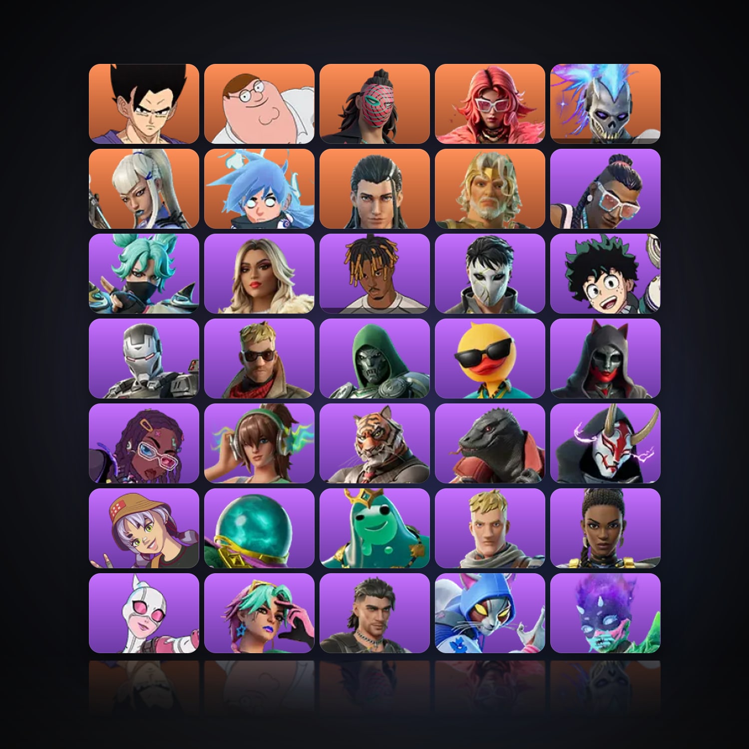Fortnite | 78 Skins | 1.9K V-Bucks | Level 1148 | 161 Wins — HabibiAccounts