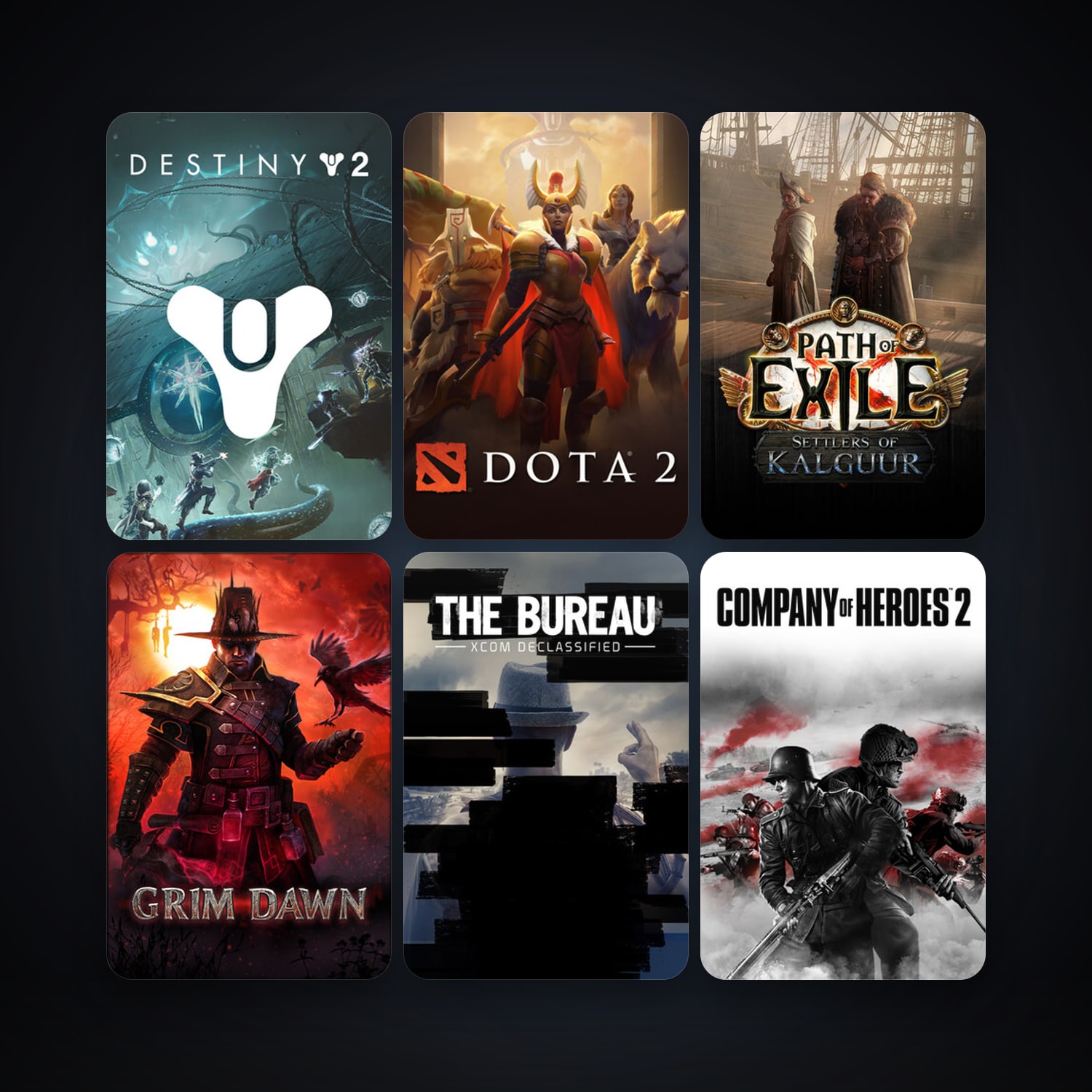 Dota 2 + The Bureau: XCOM Declassified, 12 games, clean — HabibiAccounts