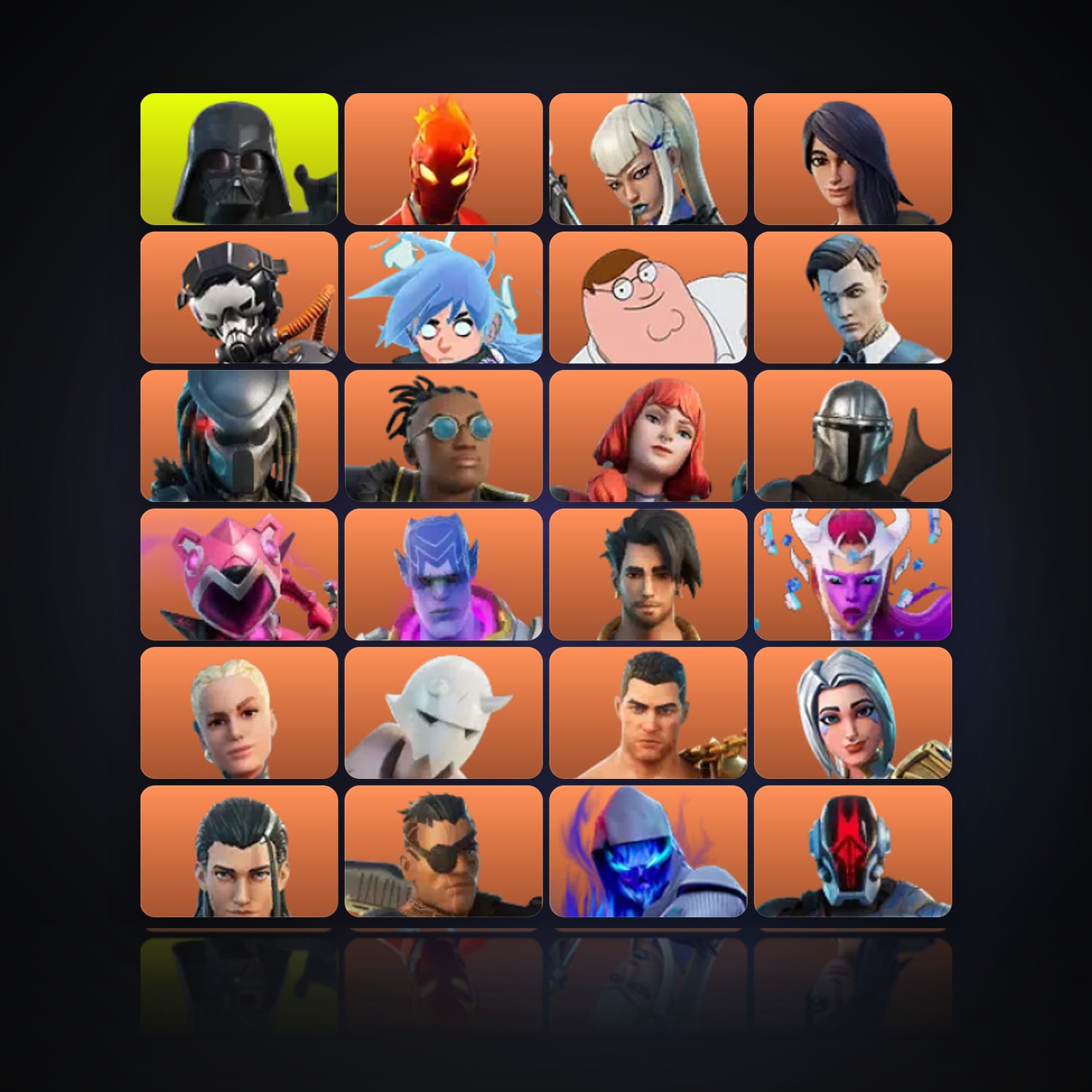 Fortnite | 196 Skins | 200 V-Bucks | Level 4268 | 796 Wins — HabibiAccounts