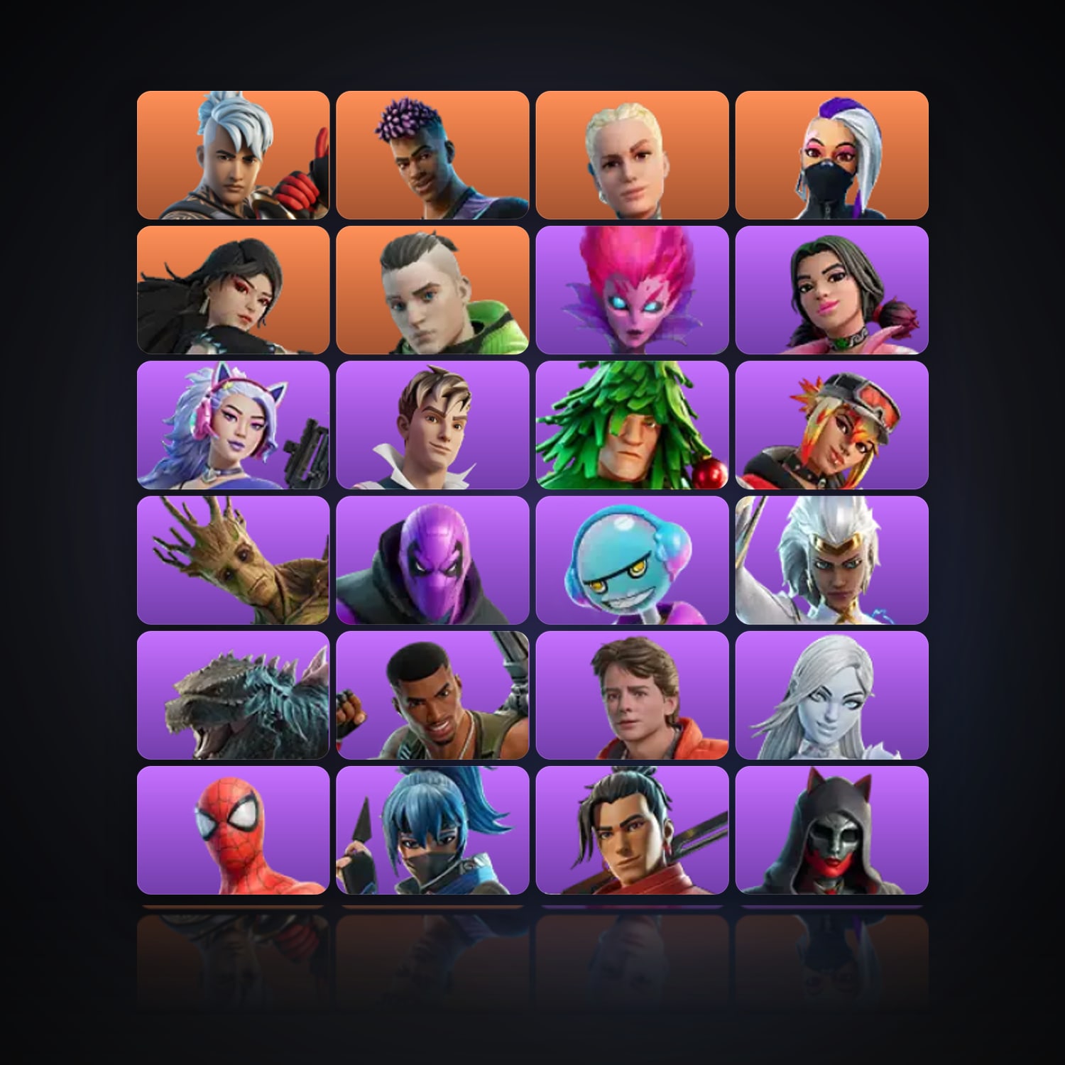 Fortnite | 93 Skins | 650 V-Bucks | Level 2379 | 401 Wins — HabibiAccounts