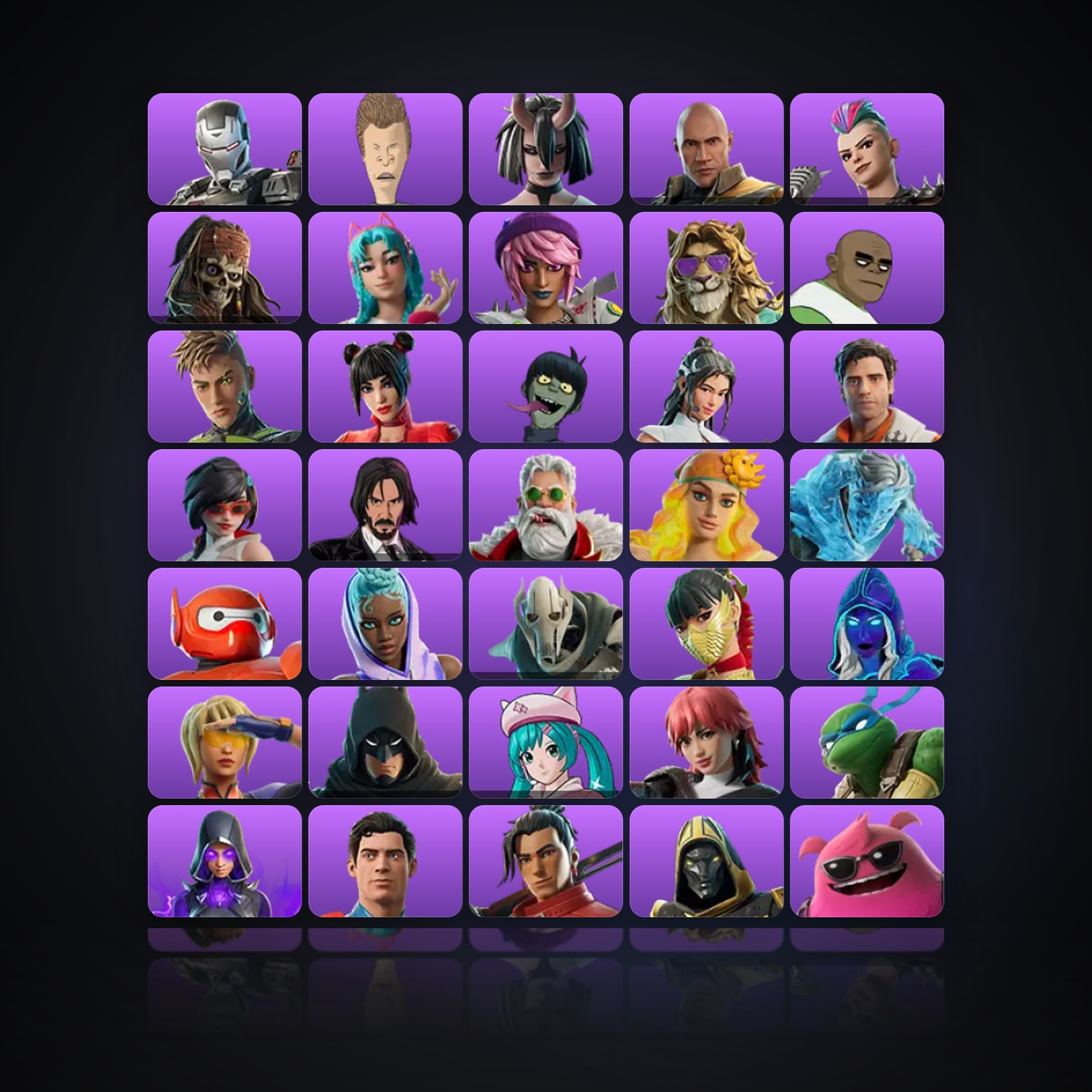 Fortnite | 199 Skins | 400 V-Bucks | Level 2449 | 483 Wins — HabibiAccounts