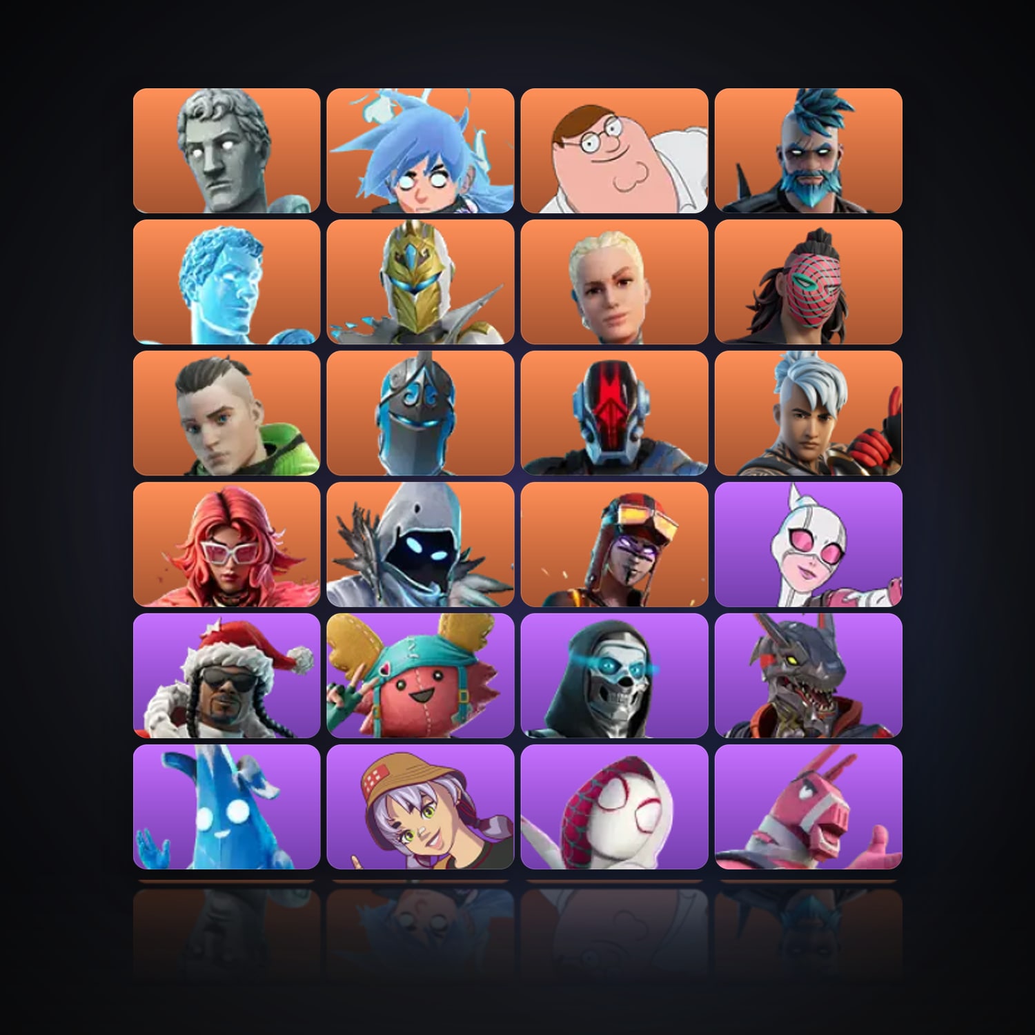 Fortnite | 97 Skins | 600 V-Bucks | Level 1181 | 104 Wins — HabibiAccounts