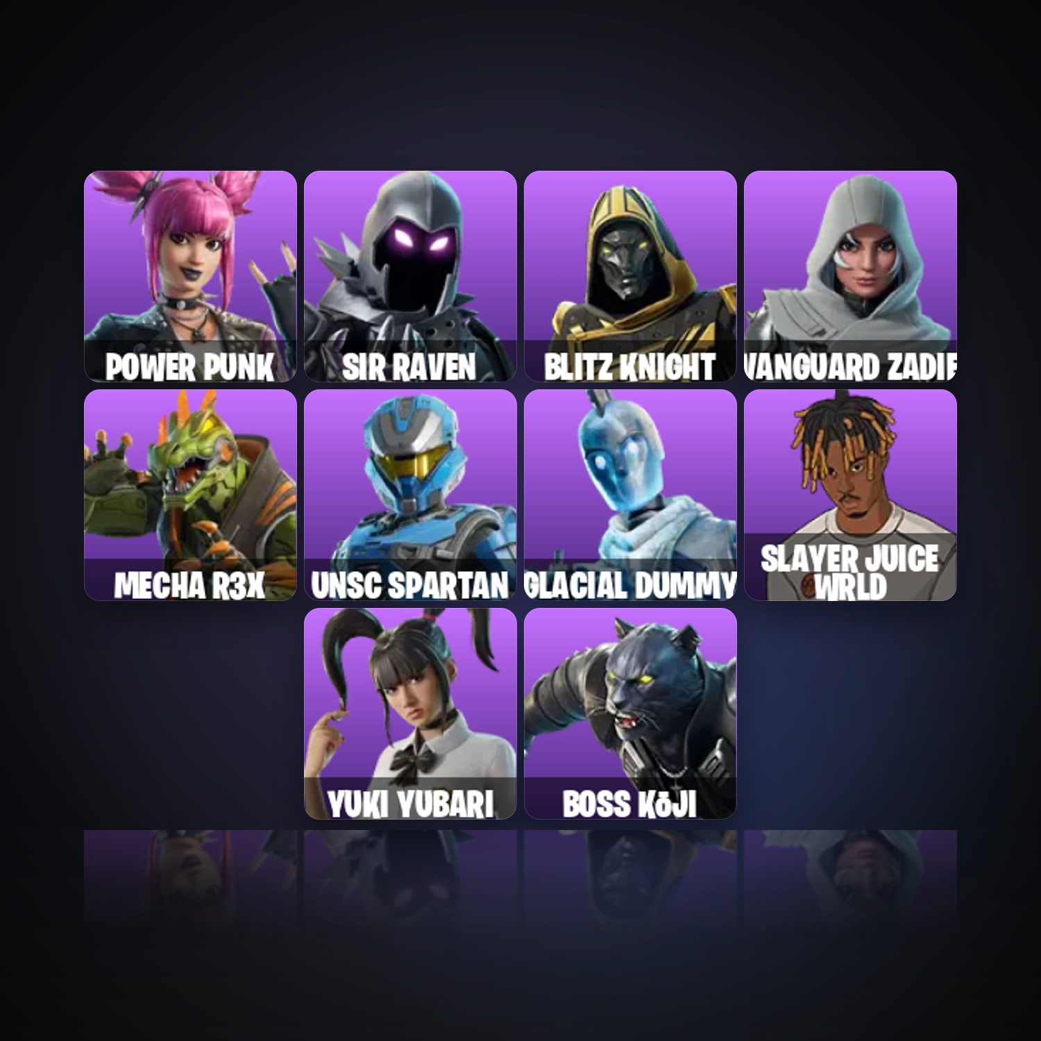 Fortnite | 13 Skins | 400 V-Bucks | Level 1510 | 327 Wins — HabibiAccounts