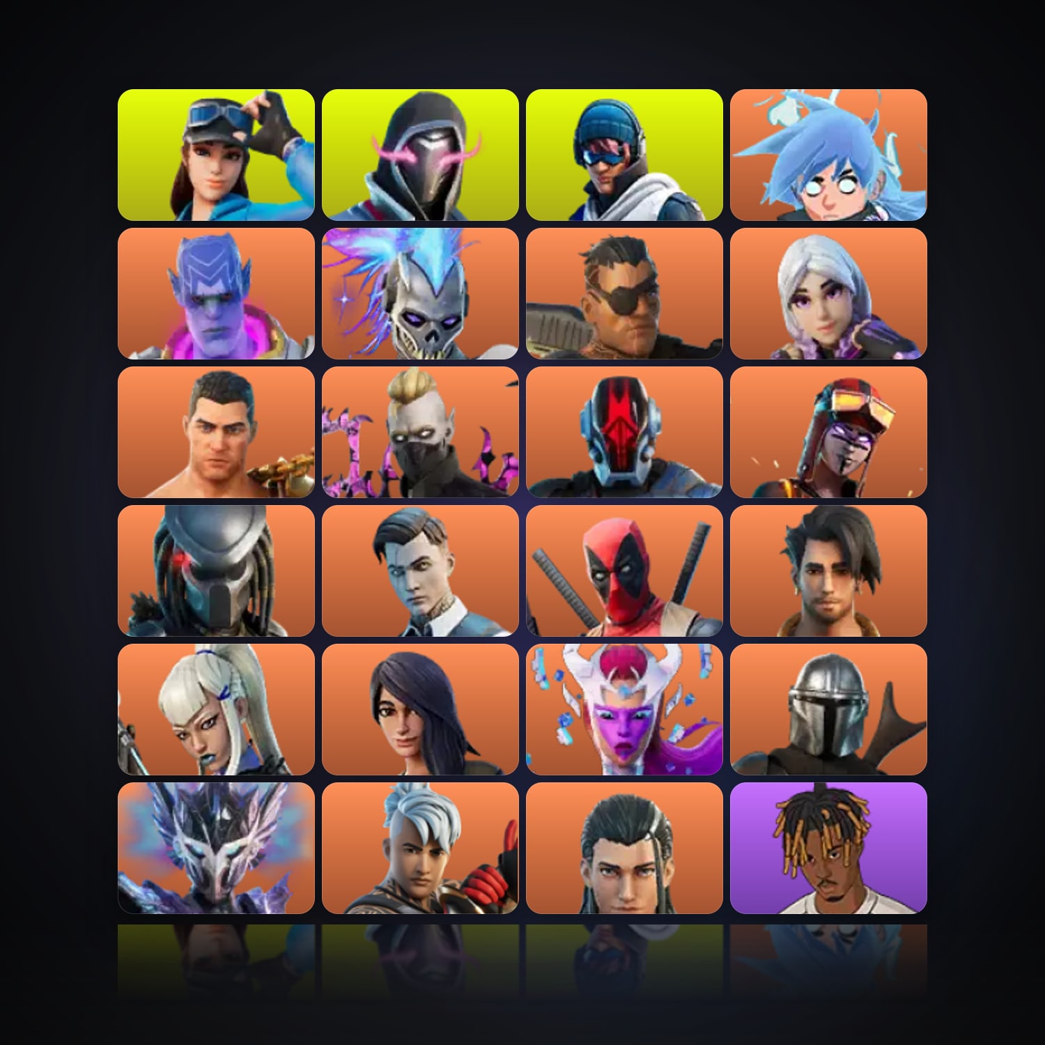 Fortnite | 132 Skins | 200 V-Bucks | Level 2841 | 210 Wins — HabibiAccounts