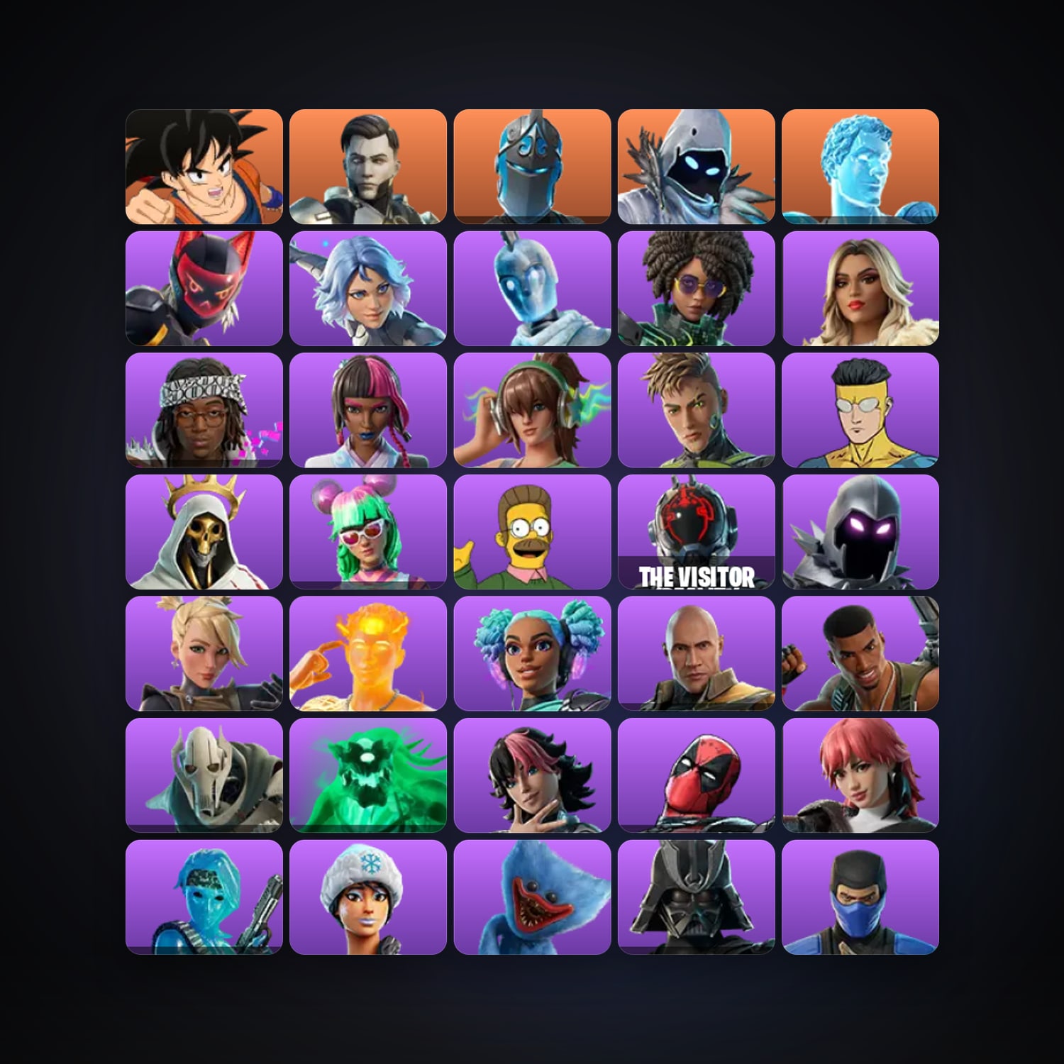 Fortnite | 269 Skins | 400 V-Bucks | Level 3101 | 289 Wins — HabibiAccounts