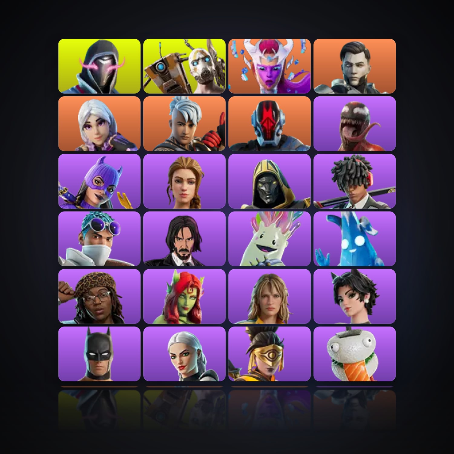 Fortnite | 124 Skins | Level 3857 | 328 Wins — HabibiAccounts