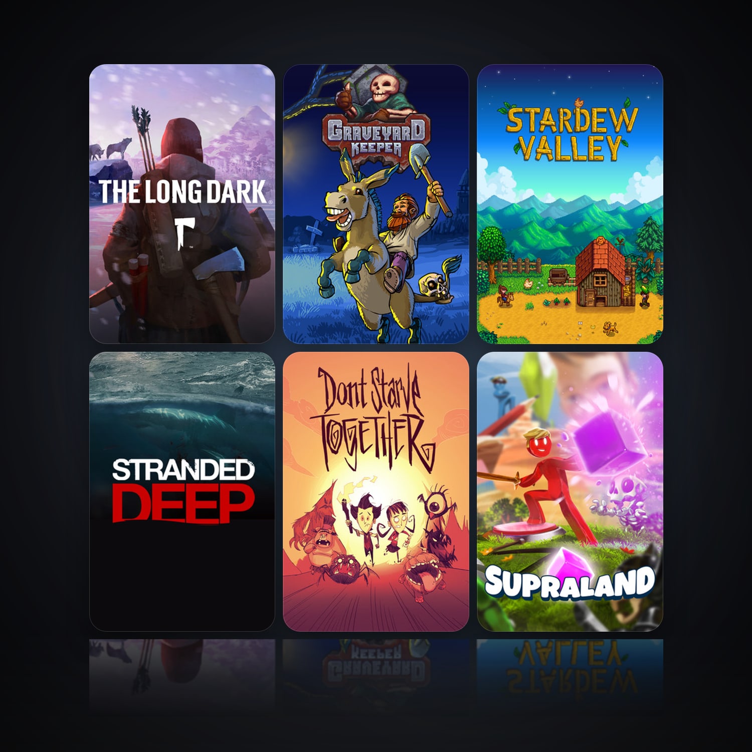 The Long Dark & Graveyard Keeper | Level 13 | 41 Games | Clean — HabibiAccounts