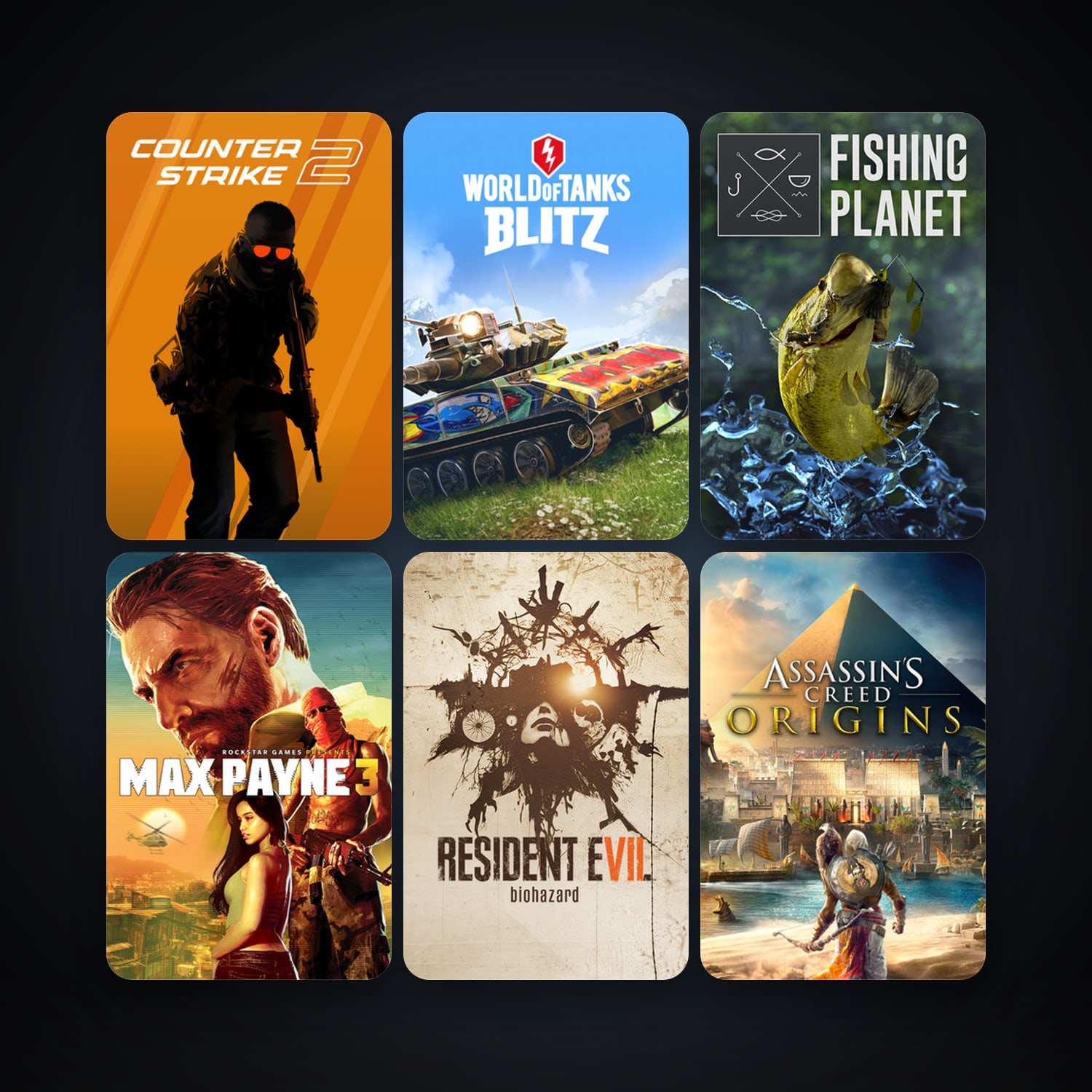 CS2 Prime + Max Payne 3, 21 games, clean — HabibiAccounts