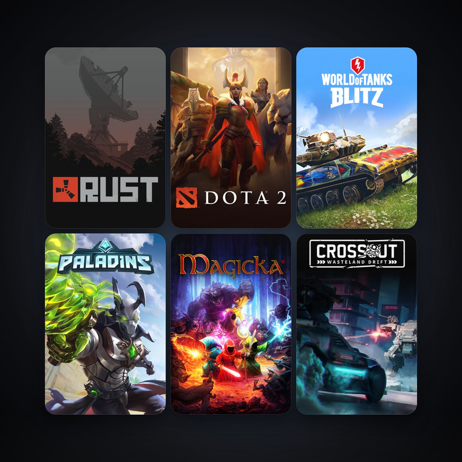 Dota 2 + Magicka, 16 games, clean — HabibiAccounts