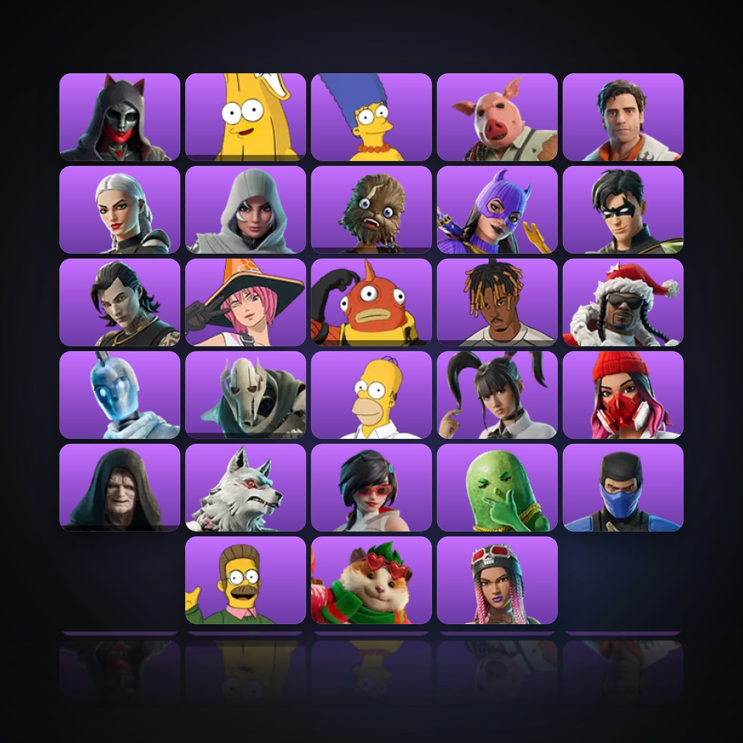 Fortnite | 28 Skins | 1K V-Bucks | Level 811 | 48 Wins — HabibiAccounts