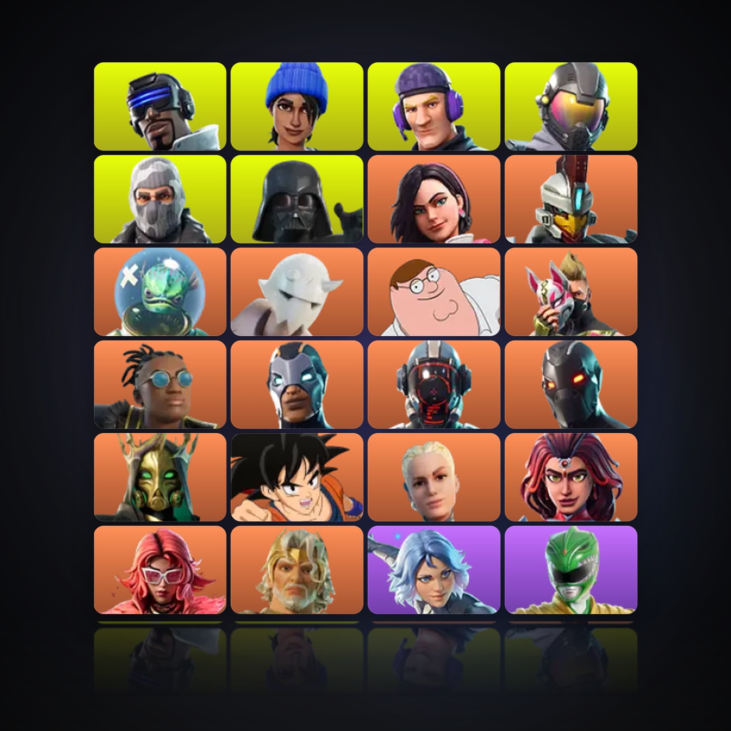 Fortnite | 197 Skins | 100 V-Bucks | Level 4018 | 300 Wins — HabibiAccounts