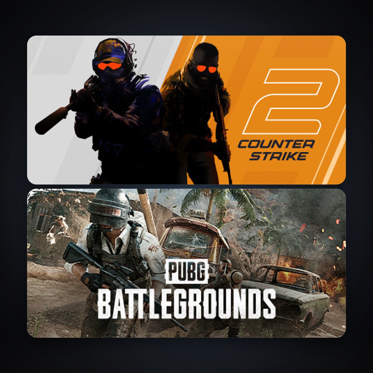 CS2 Prime & PUBG: BATTLEGROUNDS — HabibiAccounts