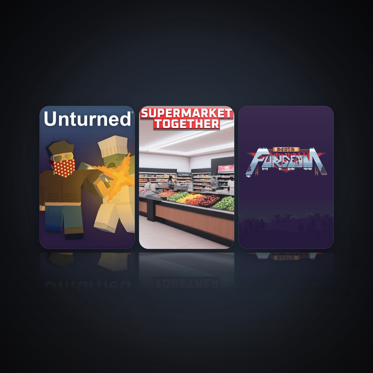 Unturned & Supermarket Together | 11 Games | Clean — HabibiAccounts