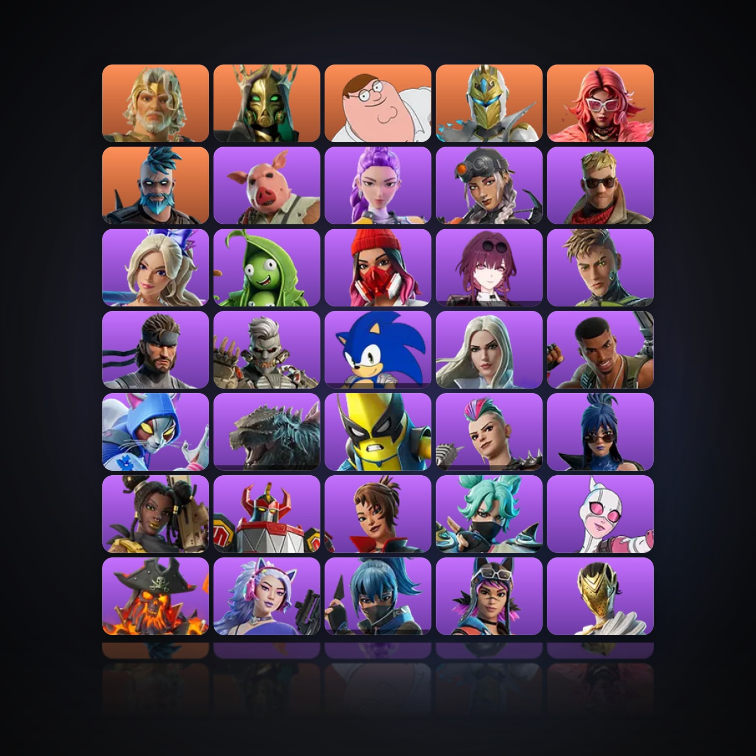 Fortnite | 147 Skins | 600 V-Bucks | Level 3265 | 711 Wins — HabibiAccounts
