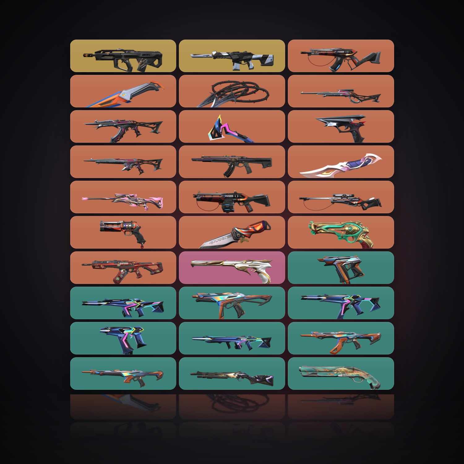 Europe Platinum 2 locker — 43 skins, 5 knives, lvl 55 — HabibiAccounts