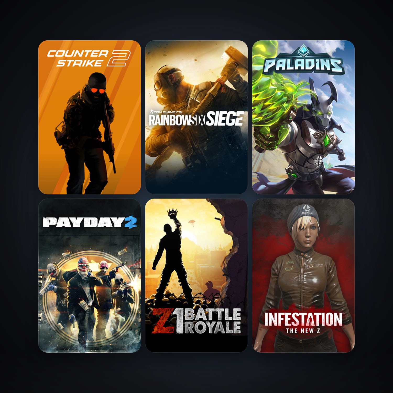 CS2 Prime + PAYDAY 2, 21 games, clean — HabibiAccounts