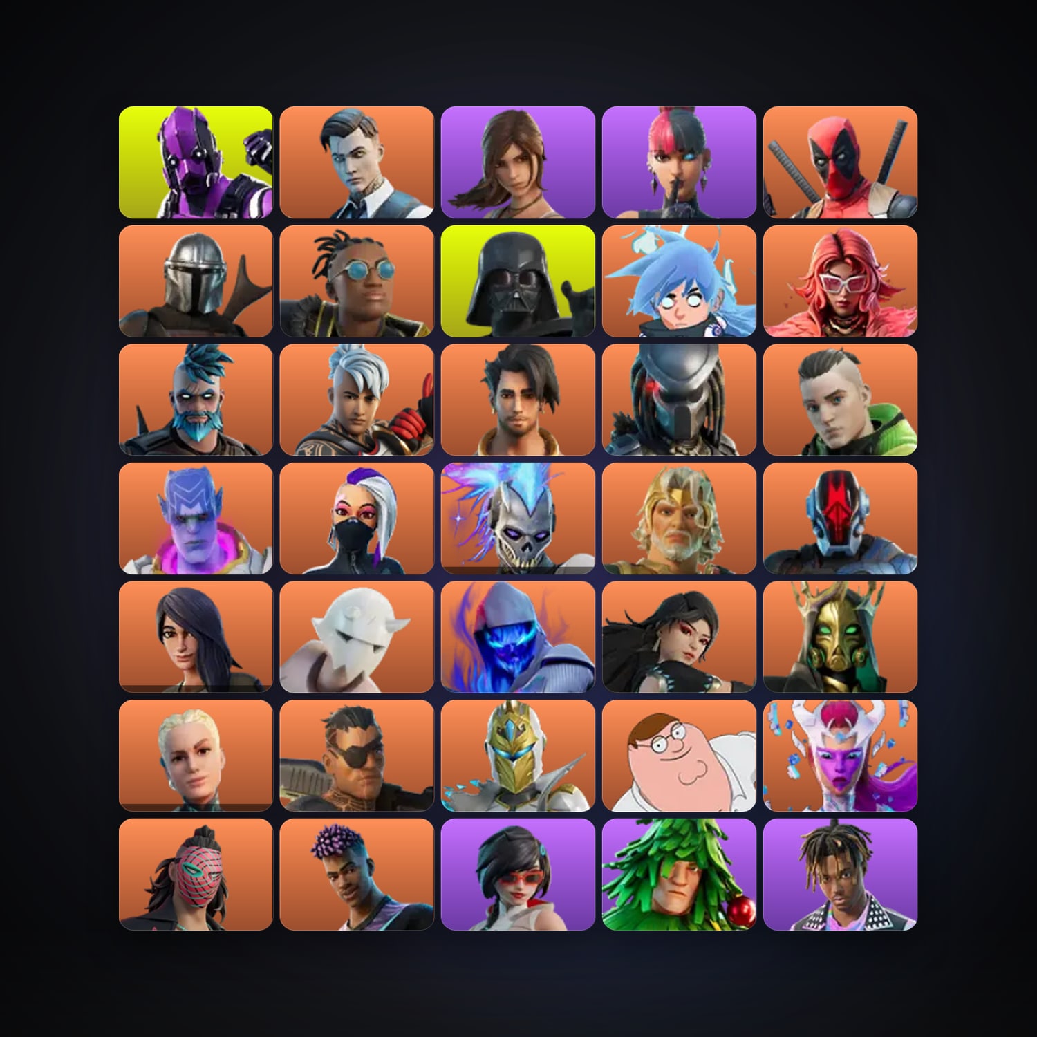 Fortnite | 200 Skins | 50 V-Bucks | Level 2300 | 139 Wins — HabibiAccounts