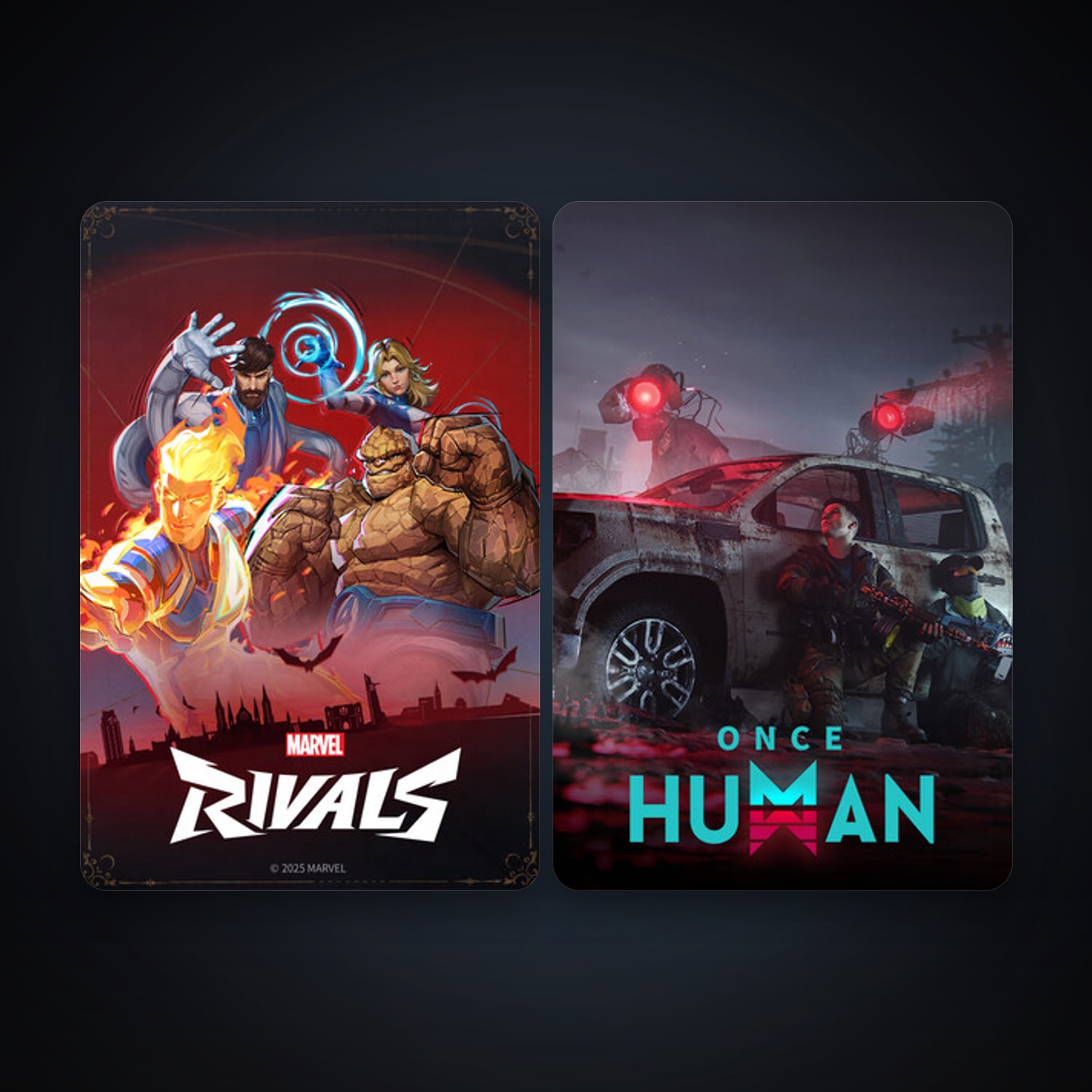 Marvel Rivals & Once Human — HabibiAccounts