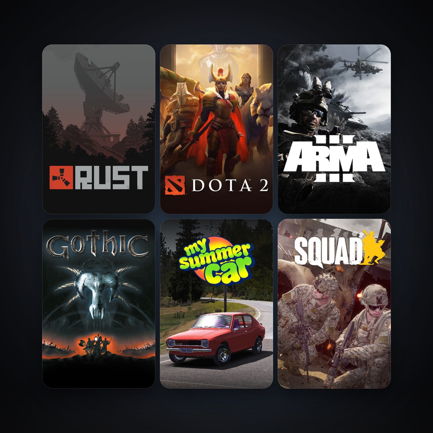 Dota 2 + Gothic II: Gold Edition, 21 games, clean — HabibiAccounts