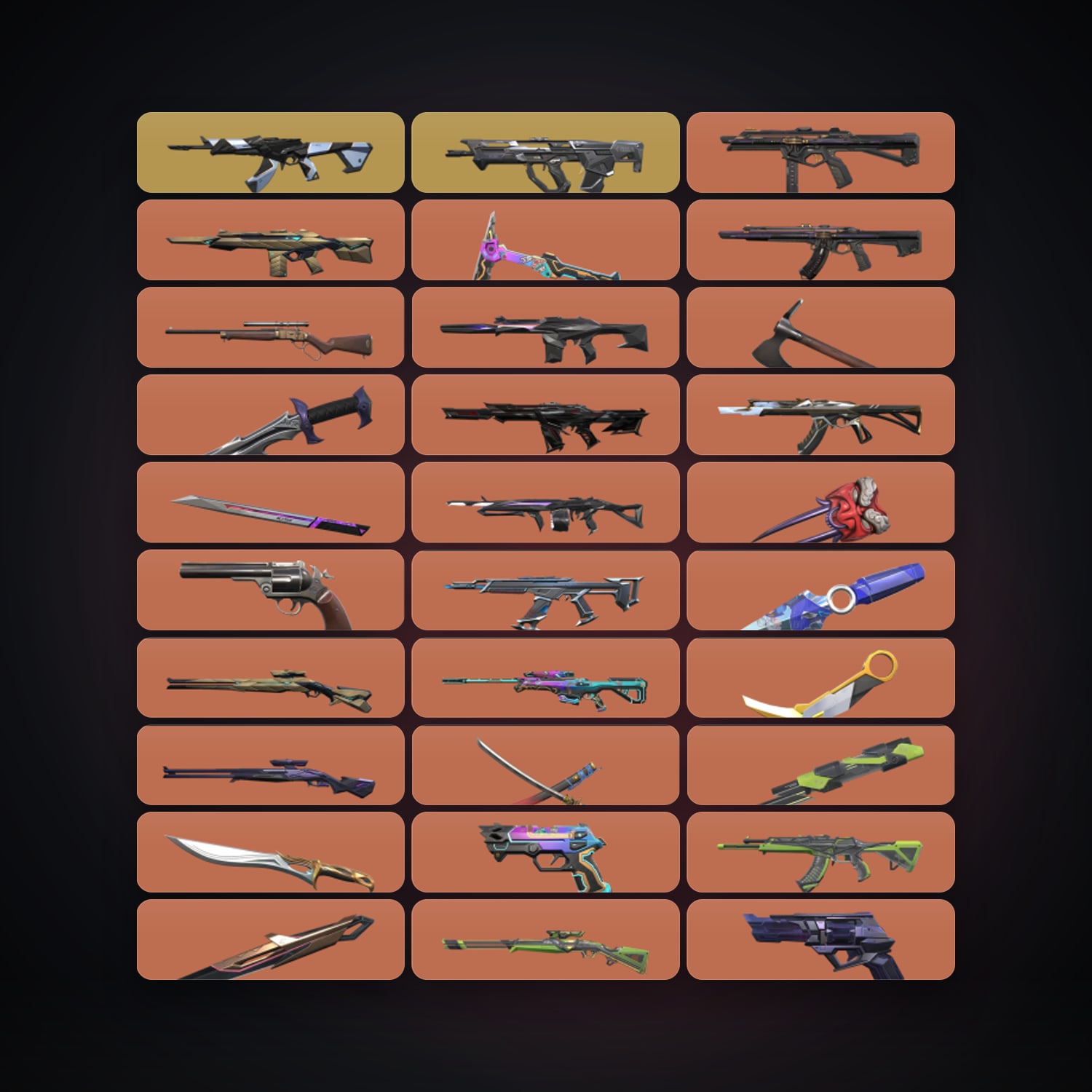 Platinum 1 Rank | Asia-Pacific Server | 269 Skins | 31 Knives | Level 251 — HabibiAccounts