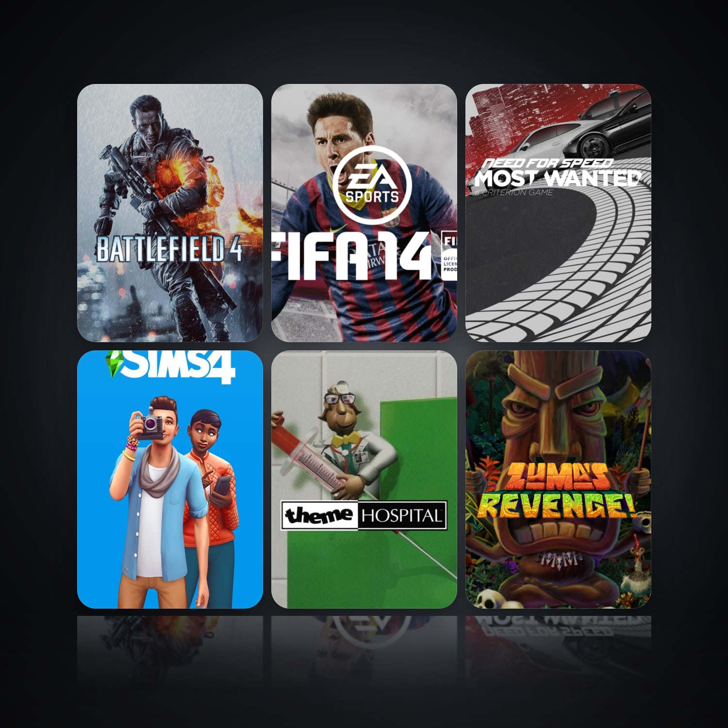 Battlefield 4 & FIFA 14 | 6 Games — HabibiAccounts